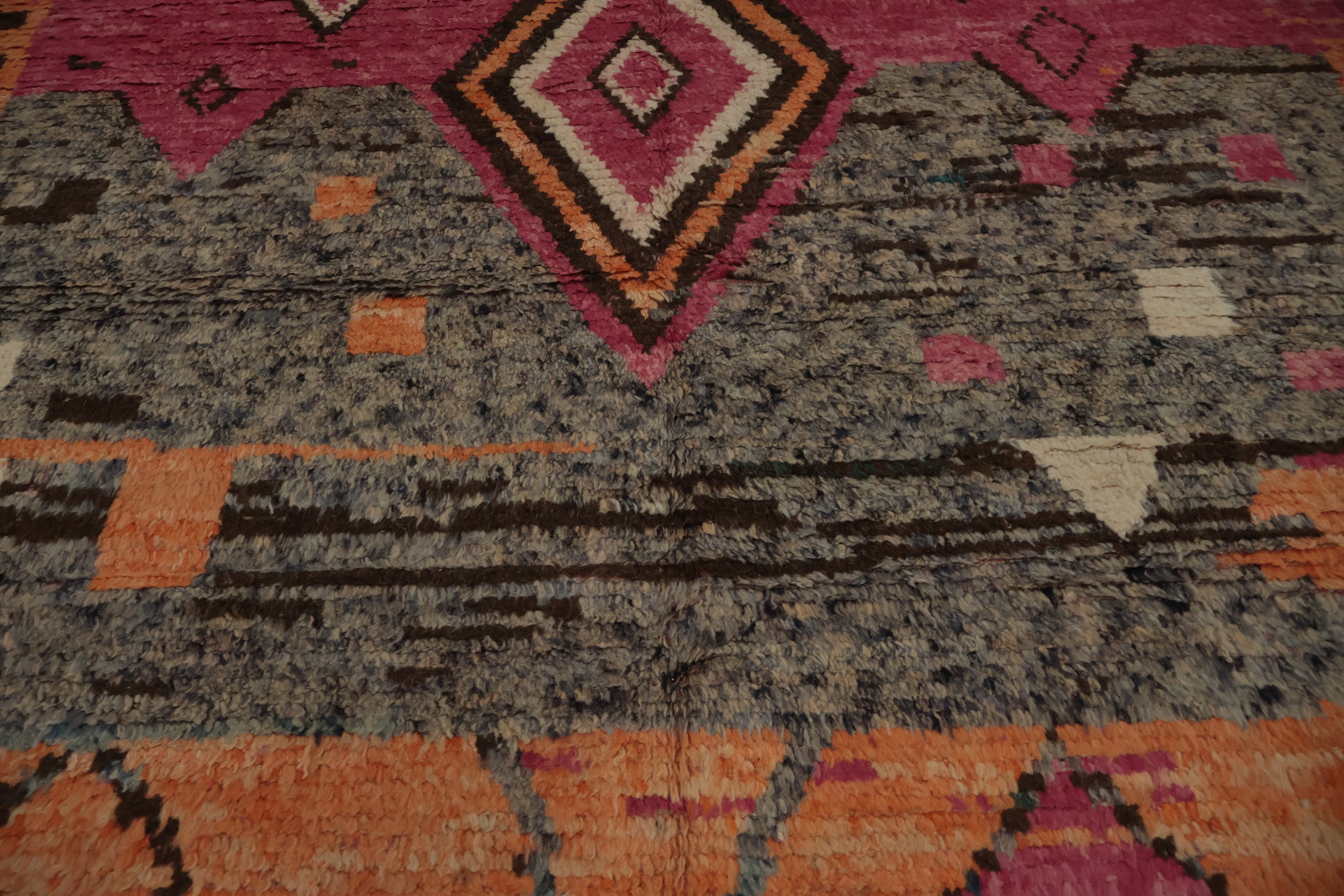 Tribal Moroccan Handmade Area Rug 7x11
