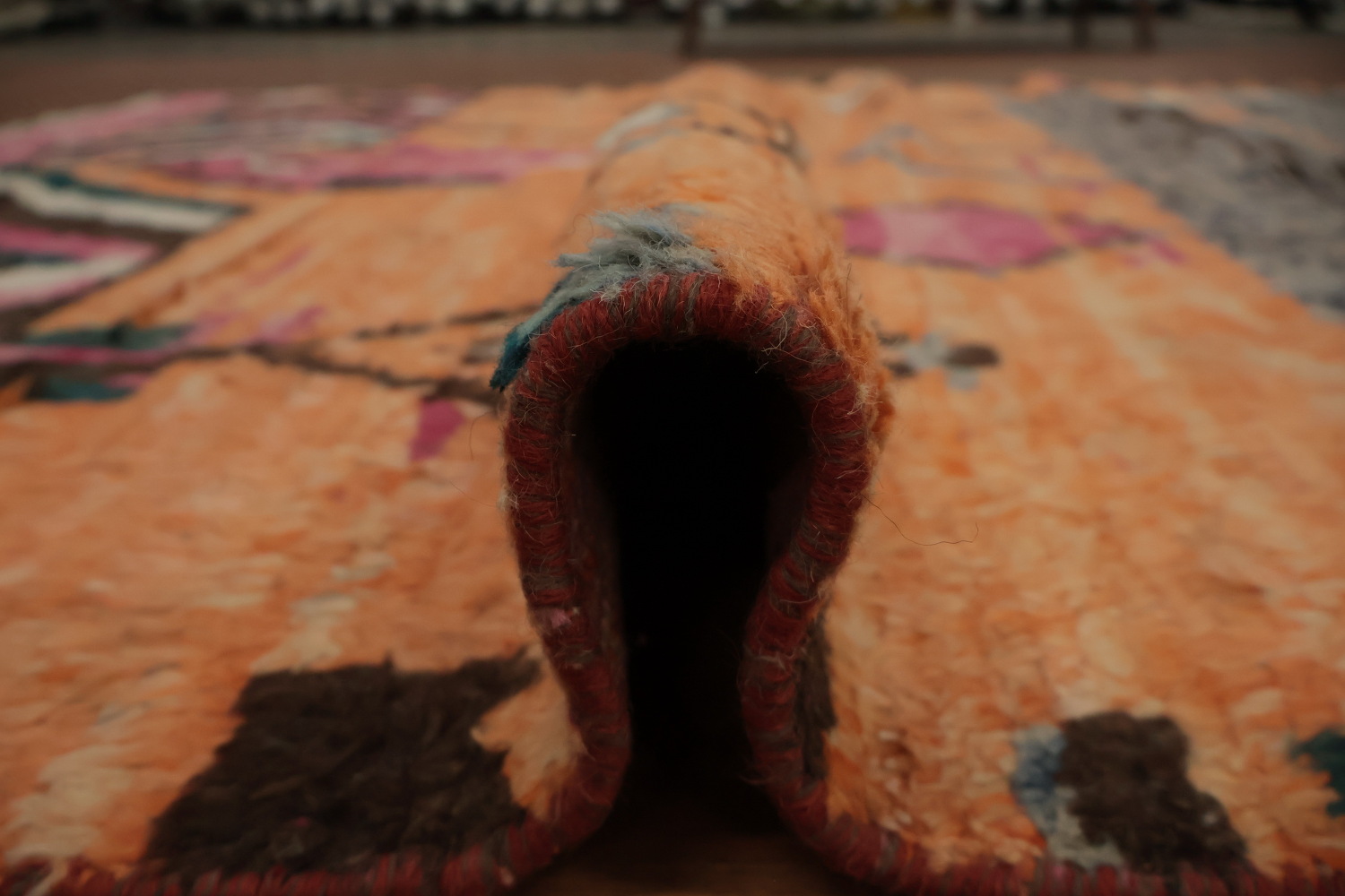 Tribal Moroccan Handmade Area Rug 7x11