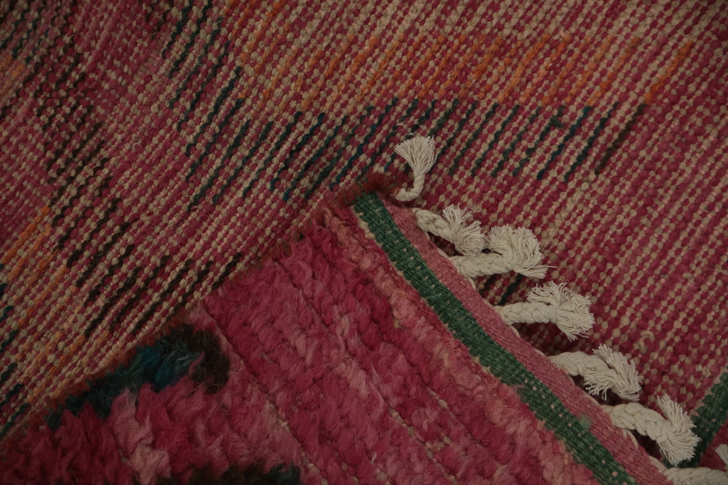 Tribal Moroccan Handmade Area Rug 7x11