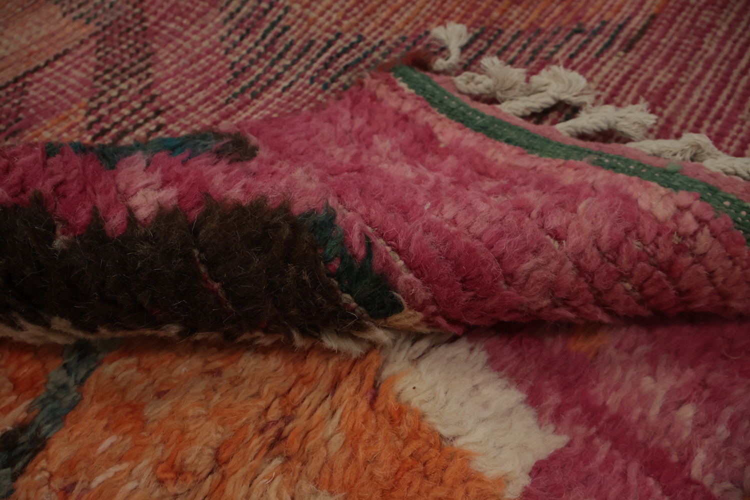 Tribal Moroccan Handmade Area Rug 7x11