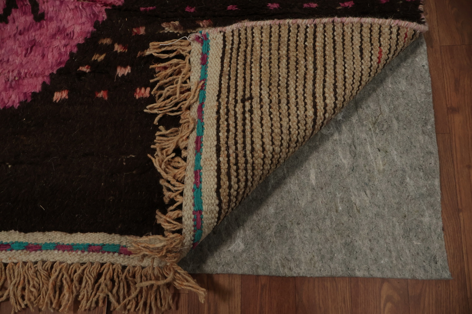 Vibrant Geometric Moroccan Large Area Rug 9x13 in Bold Earth Tones