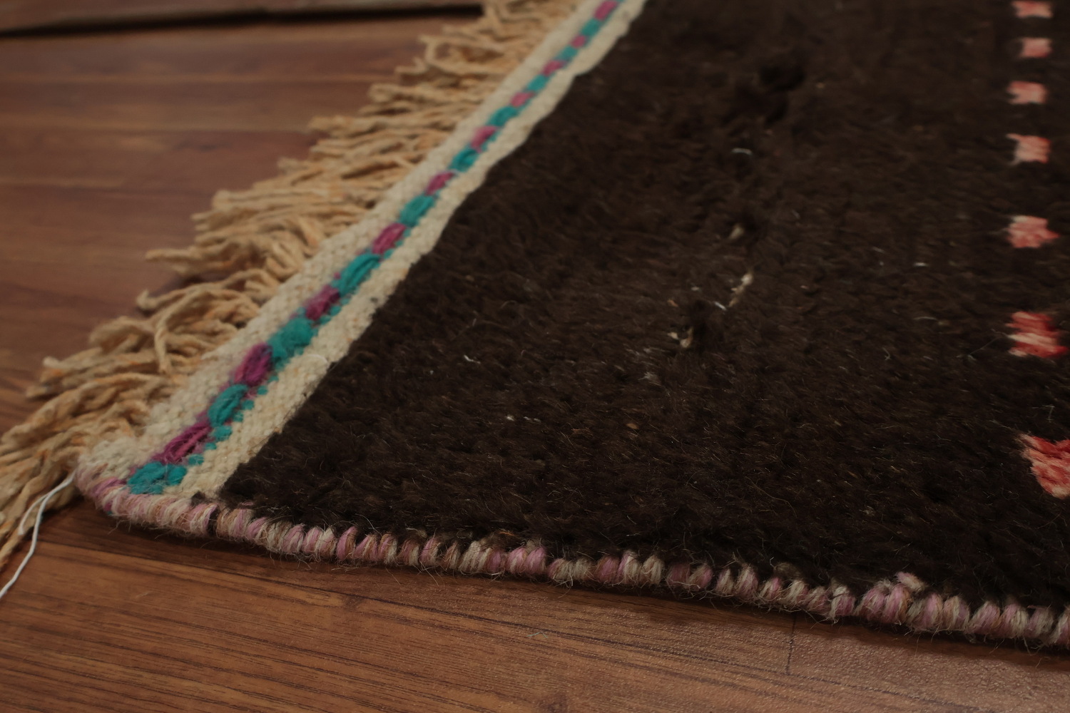 Vibrant Geometric Moroccan Large Area Rug 9x13 in Bold Earth Tones