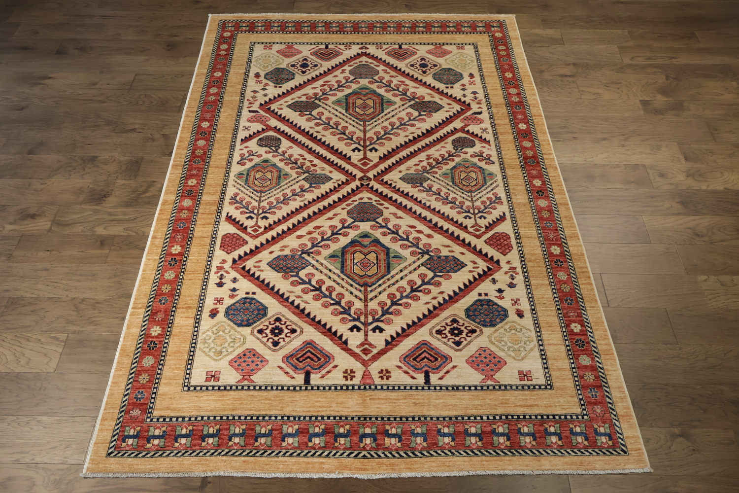 Vegetable Dye Ziegler Oriental Area Rug 6x9