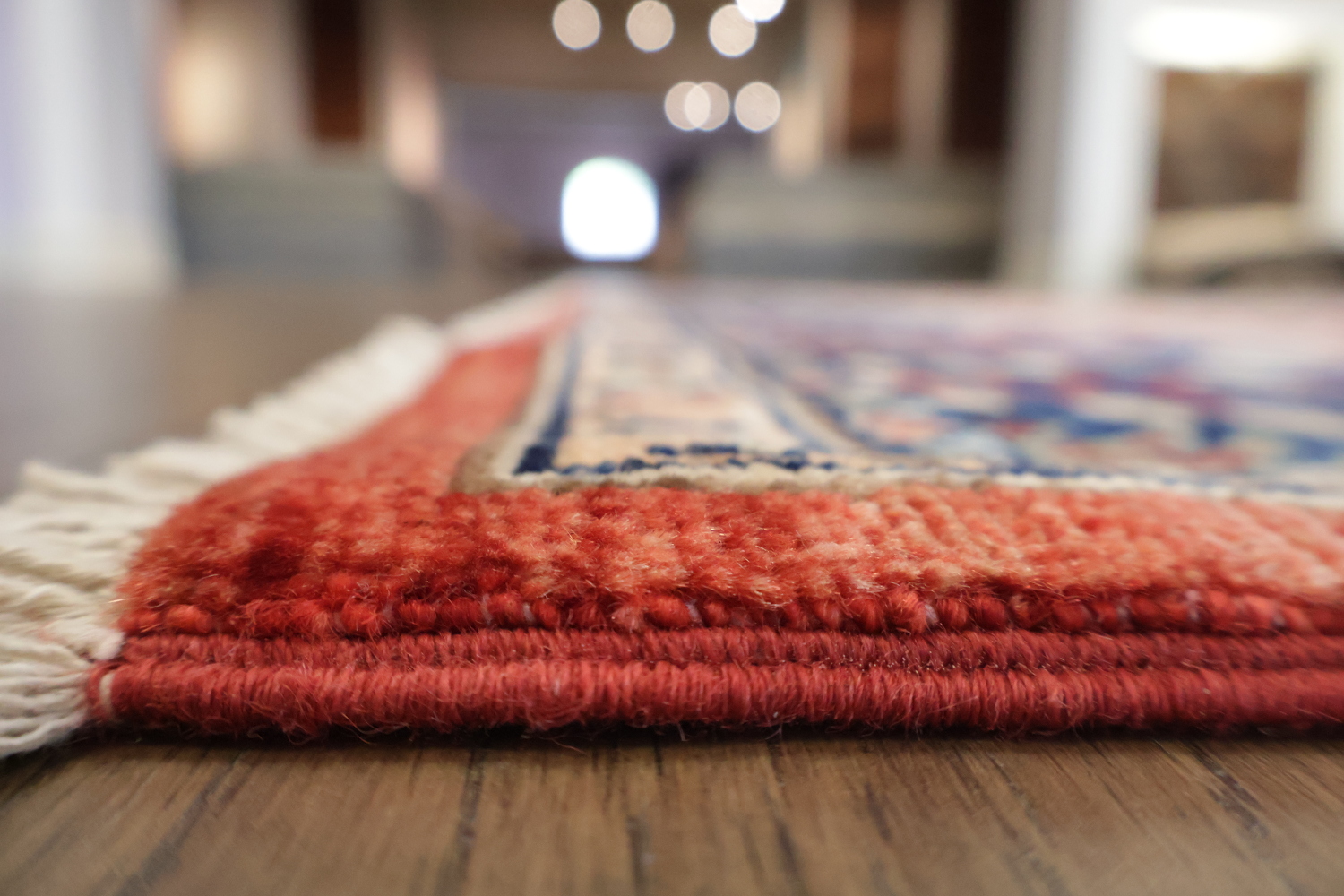 Vegetable Dye Heriz Serapi Wool Area Rug 9x12