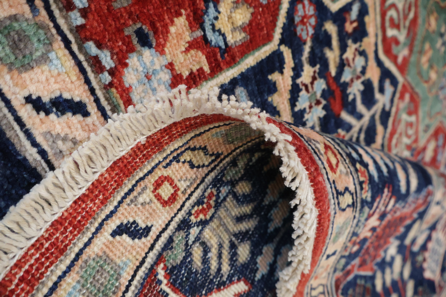 Vegetable Dye Heriz Serapi Wool Area Rug 9x12