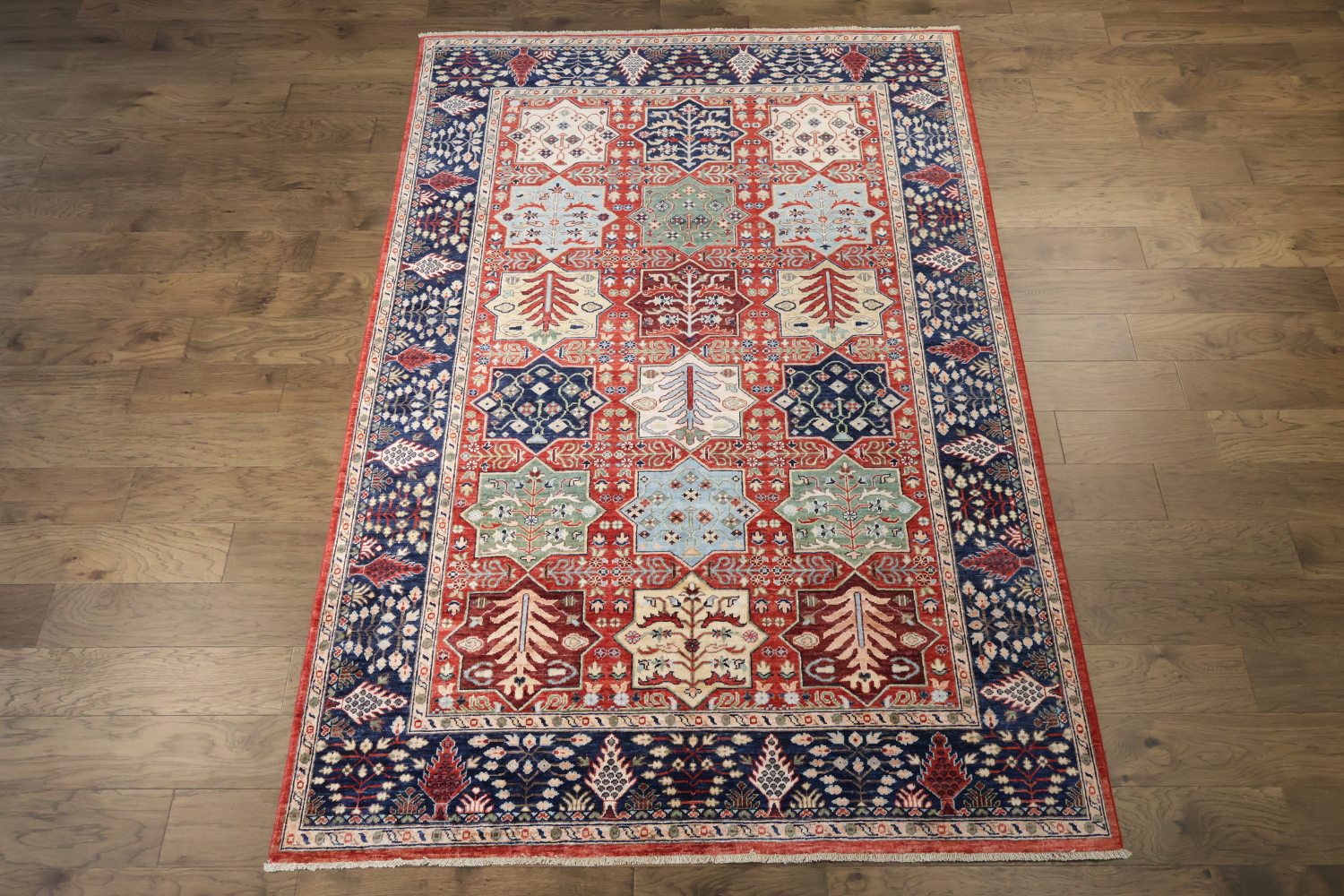 Vegetable Dye Heriz Serapi Wool Area Rug 9x12