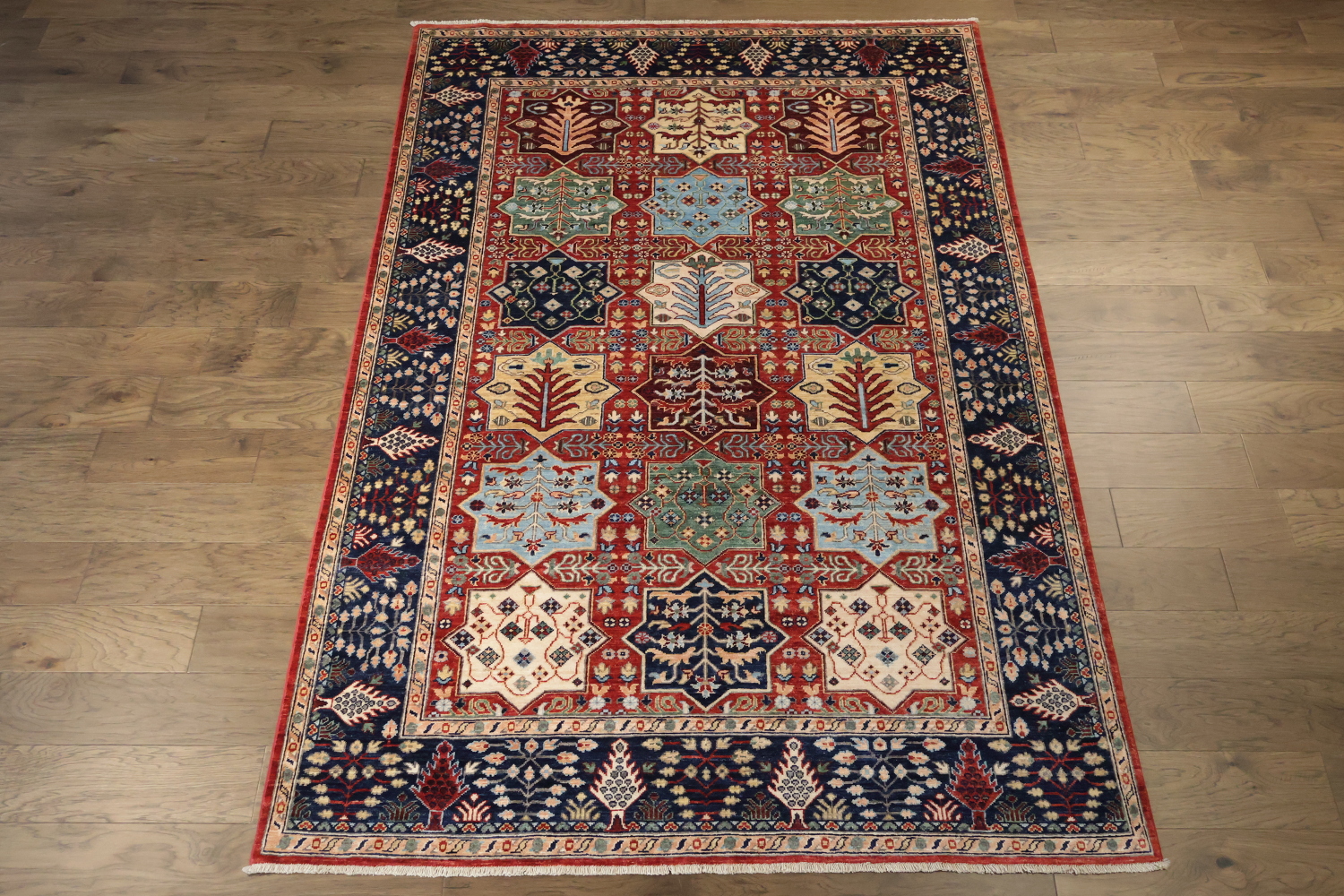 Vegetable Dye Heriz Serapi Wool Area Rug 9x12