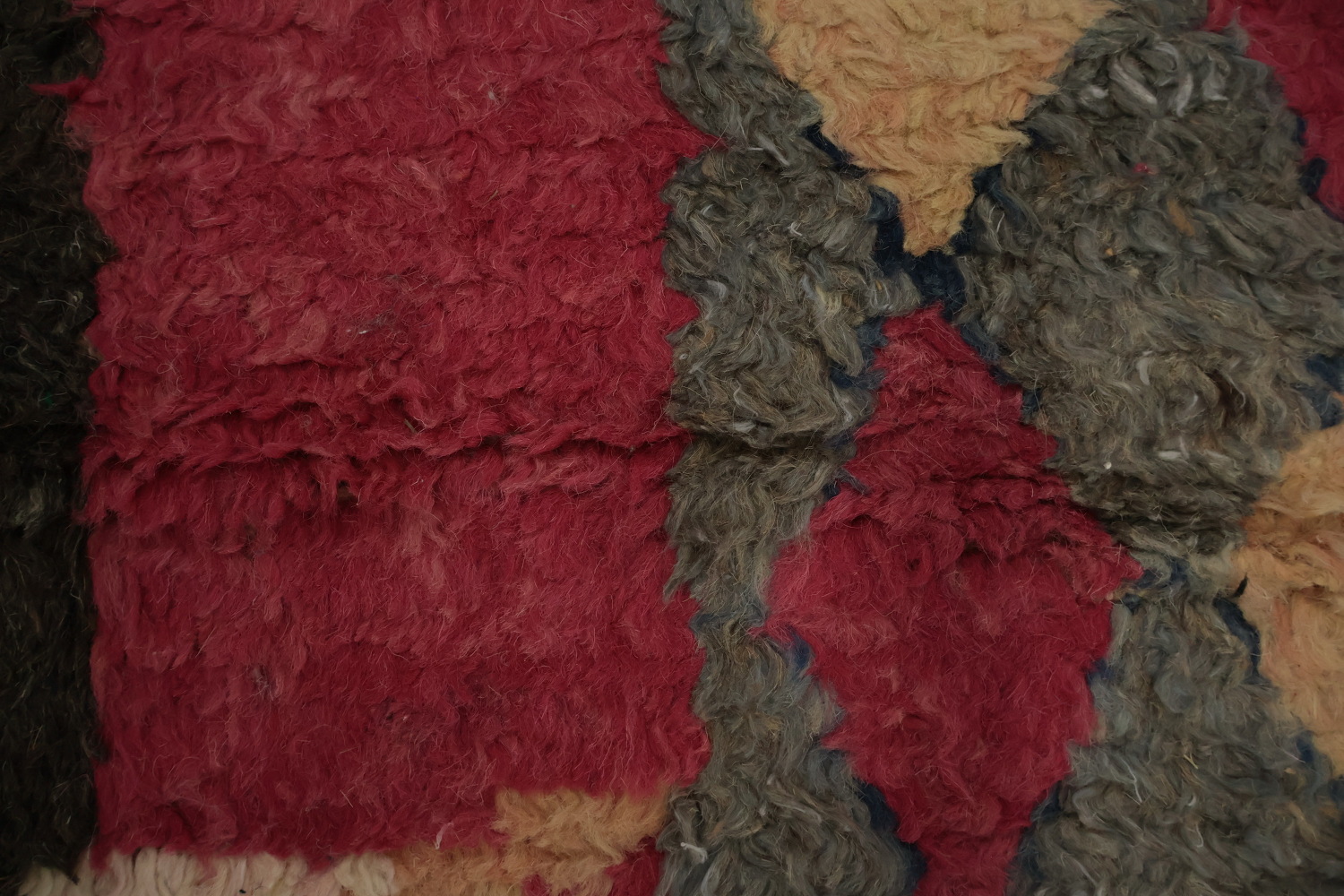Mix of Colors in Modern Abstract Moroccan Large Rug 10x15