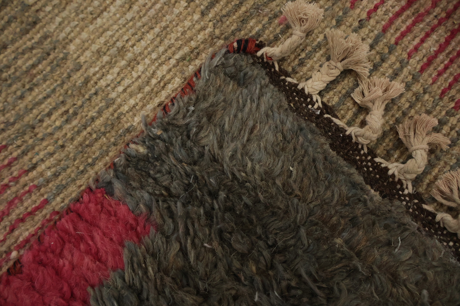 Mix of Colors in Modern Abstract Moroccan Large Rug 10x15