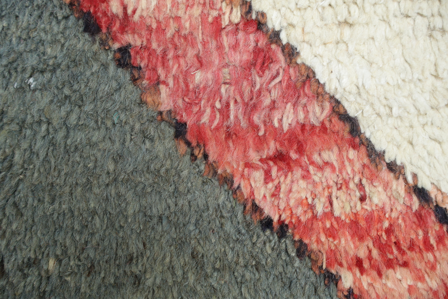 Modern Abstract Geometric Rug with Earth's Natural Tones 6x10