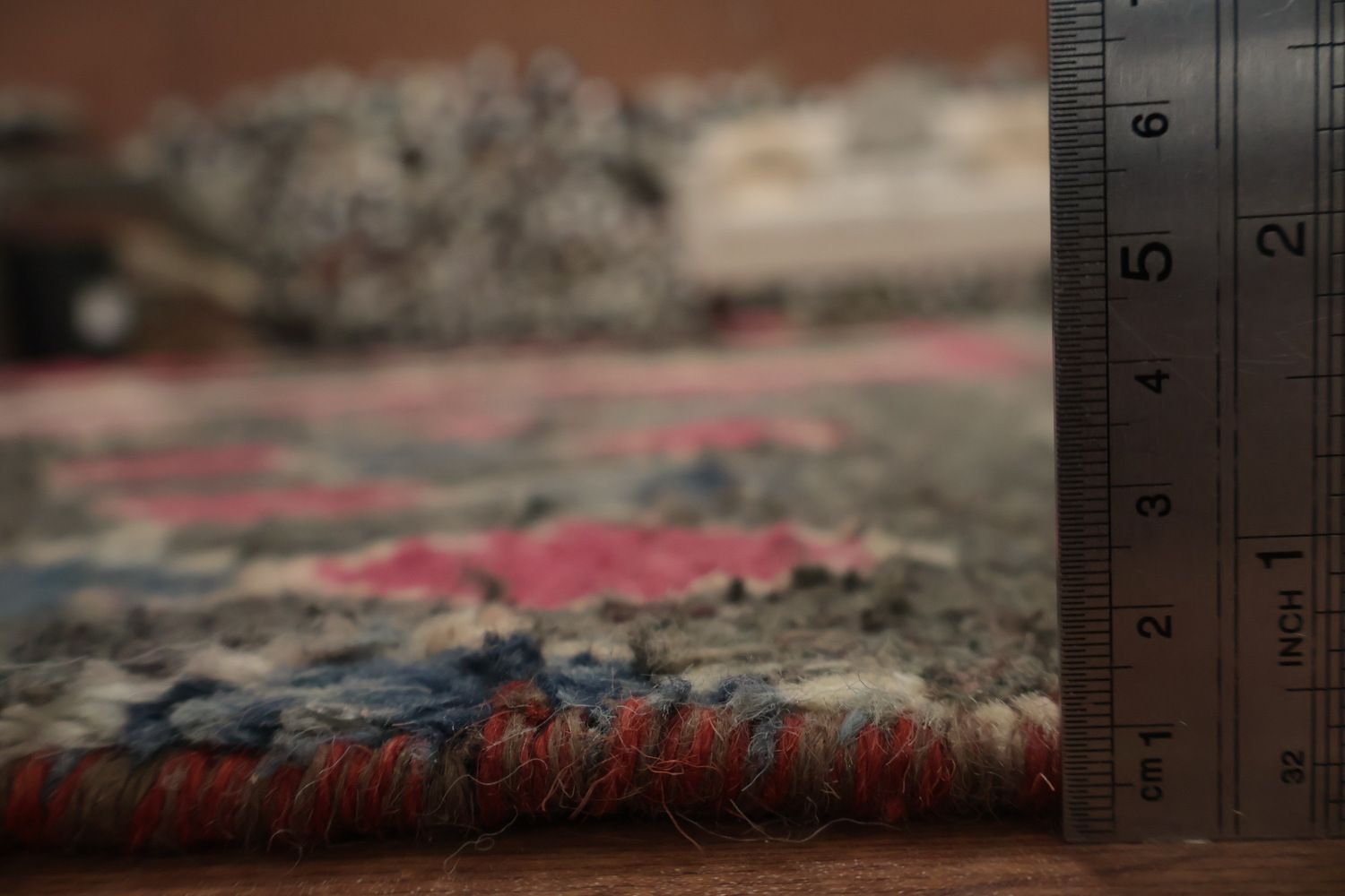 Lively and Dynamic Moroccan Wool Area Rug 9x12 for Modern Interiors