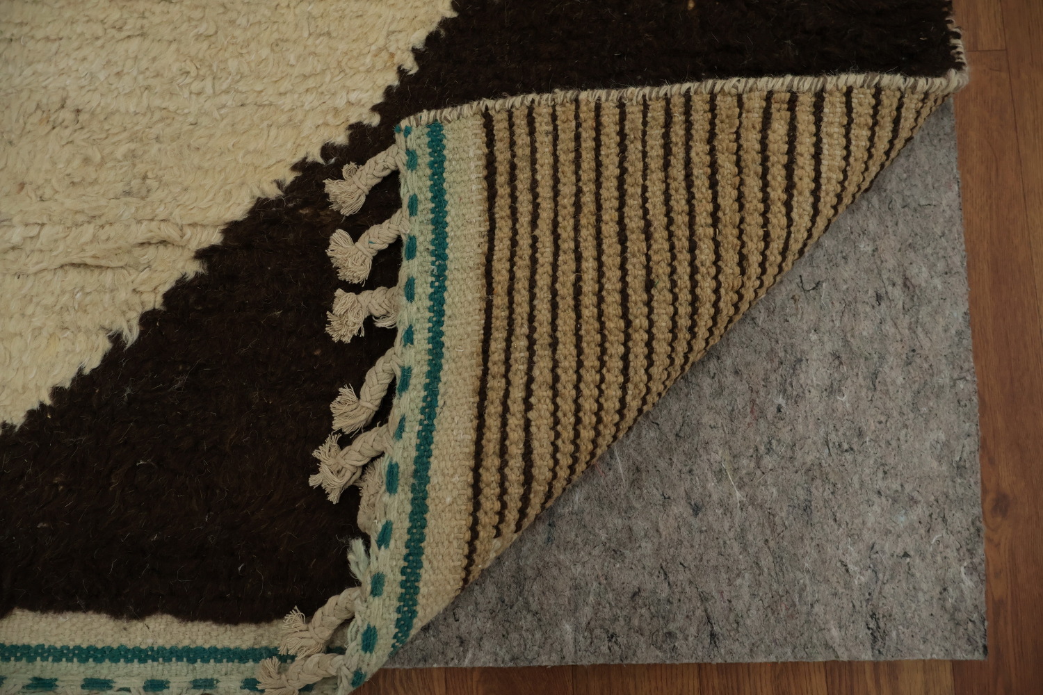 Organic Moroccan Handmade Large Rug 10x15 with Tribal Design
