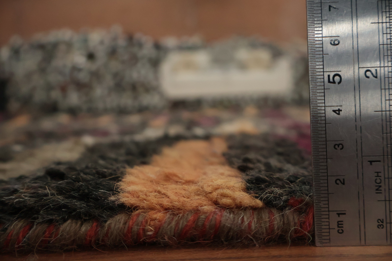 Earthy Background Moroccan Wool Area Rug 9x12 for Cozy Spaces