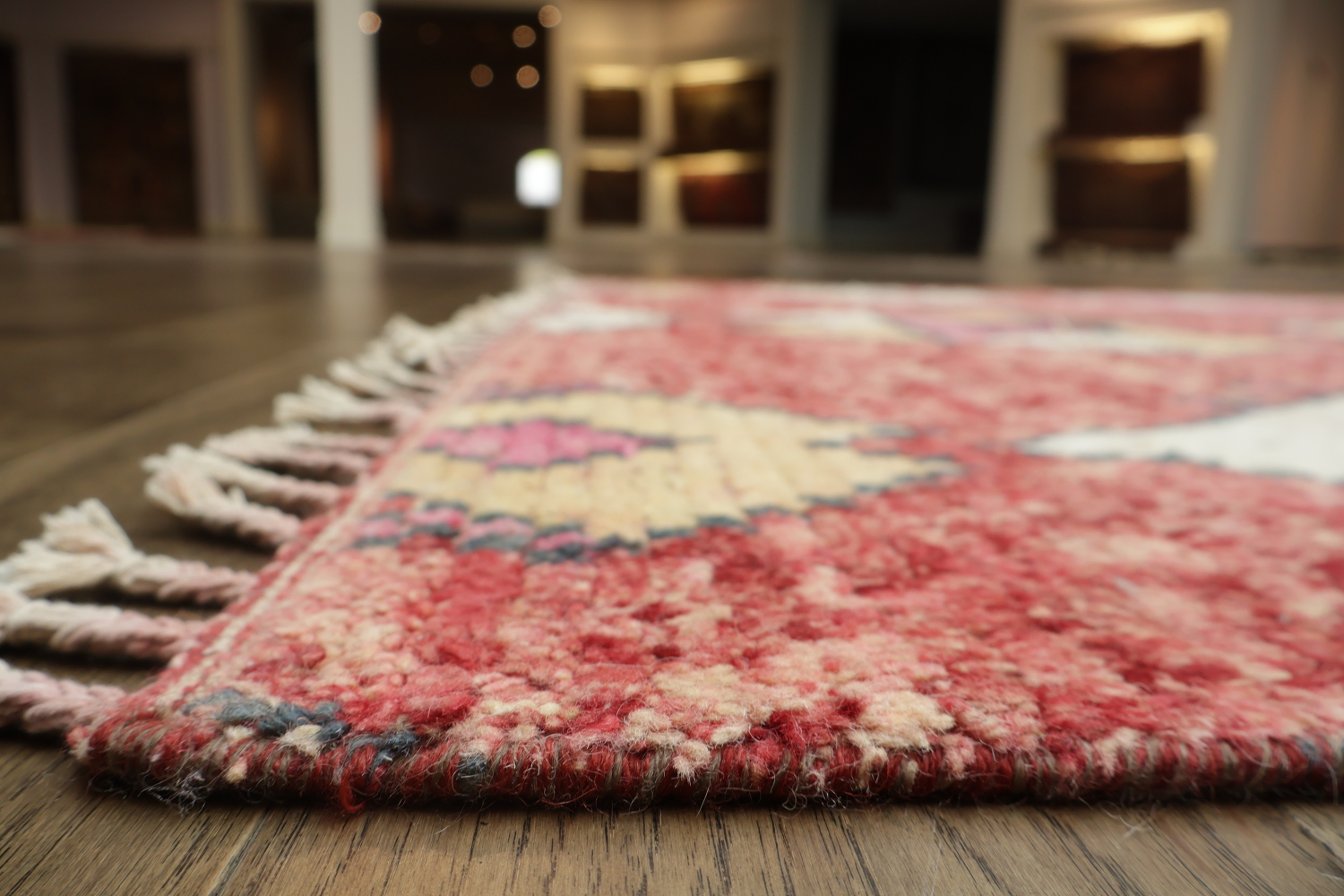Warm Multicolor Vintage Patterned Rug For Classic Style 6x9 ft