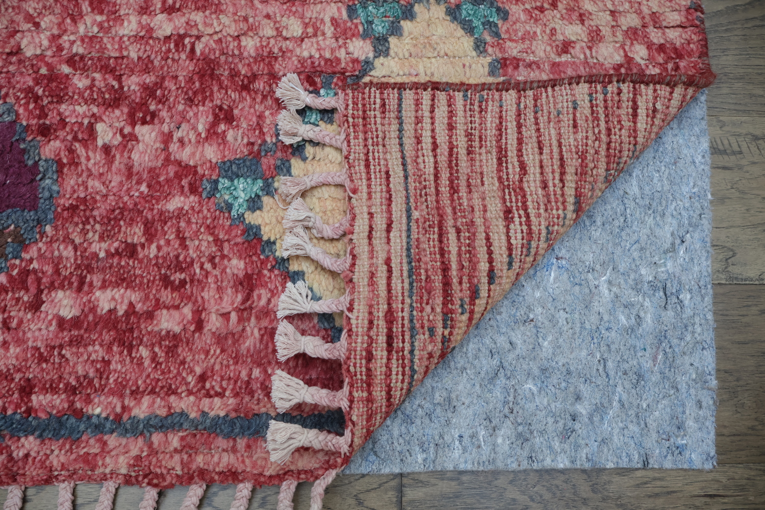 Warm Multicolor Vintage Patterned Rug For Classic Style 6x9 ft
