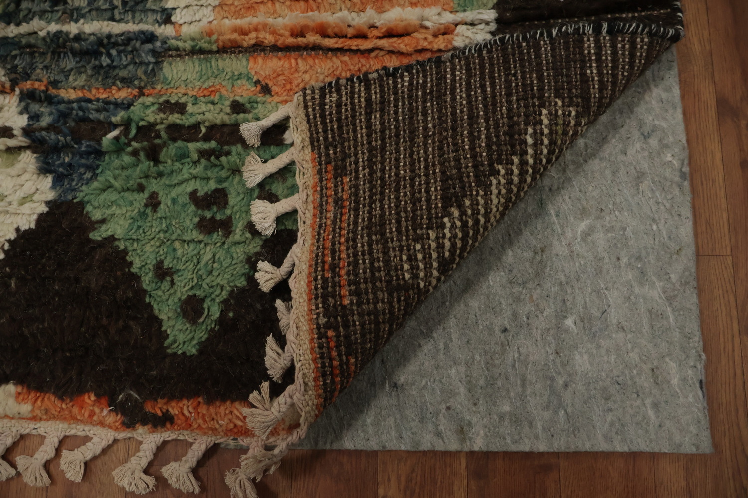 Bold Elements Geometric Moroccan Wool Large Rug 10x15