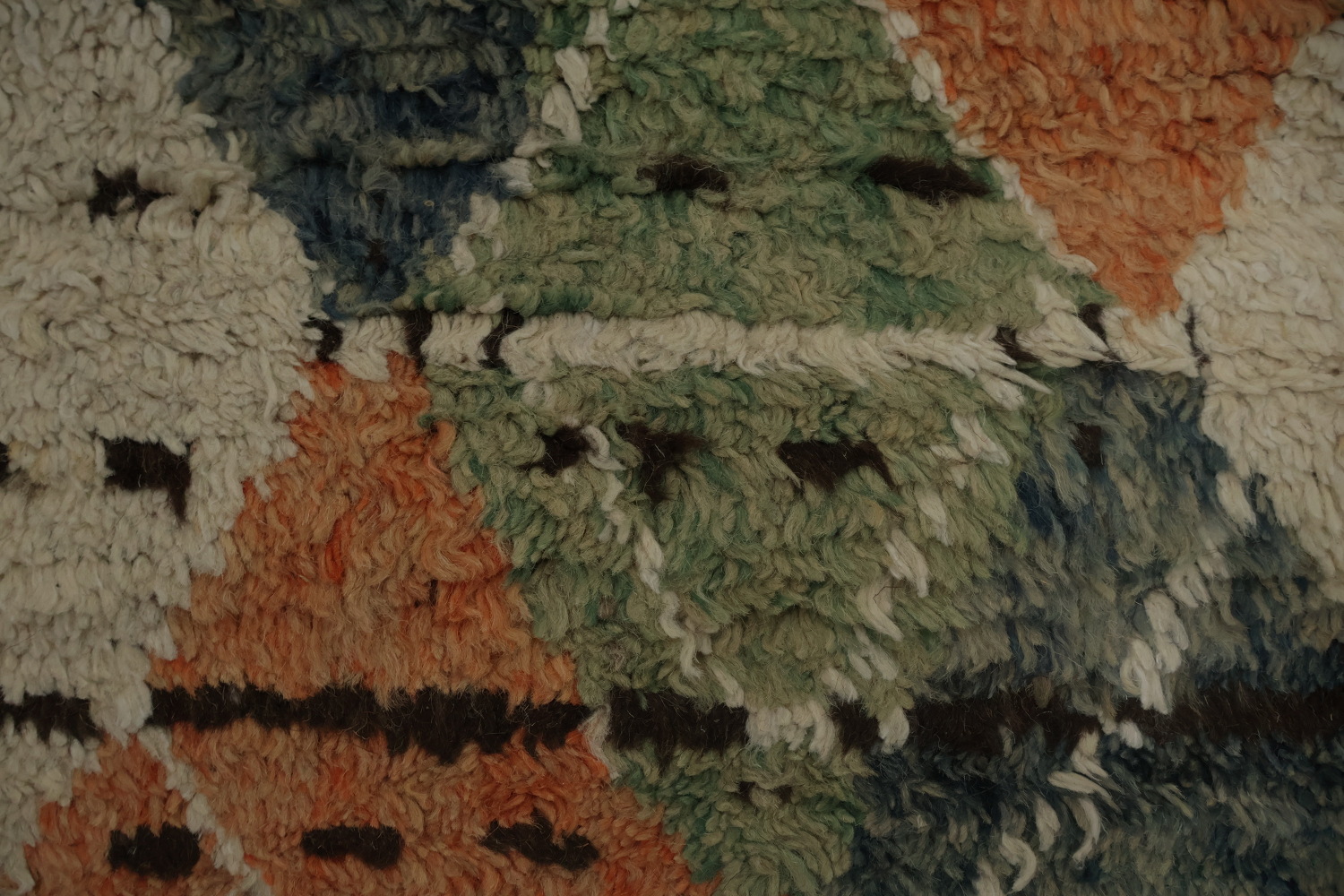 Bold Elements Geometric Moroccan Wool Large Rug 10x15