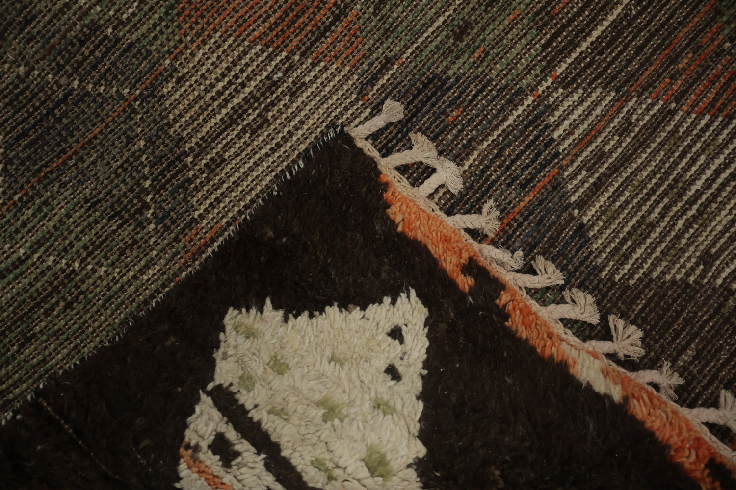 Bold Elements Geometric Moroccan Wool Large Rug 10x15