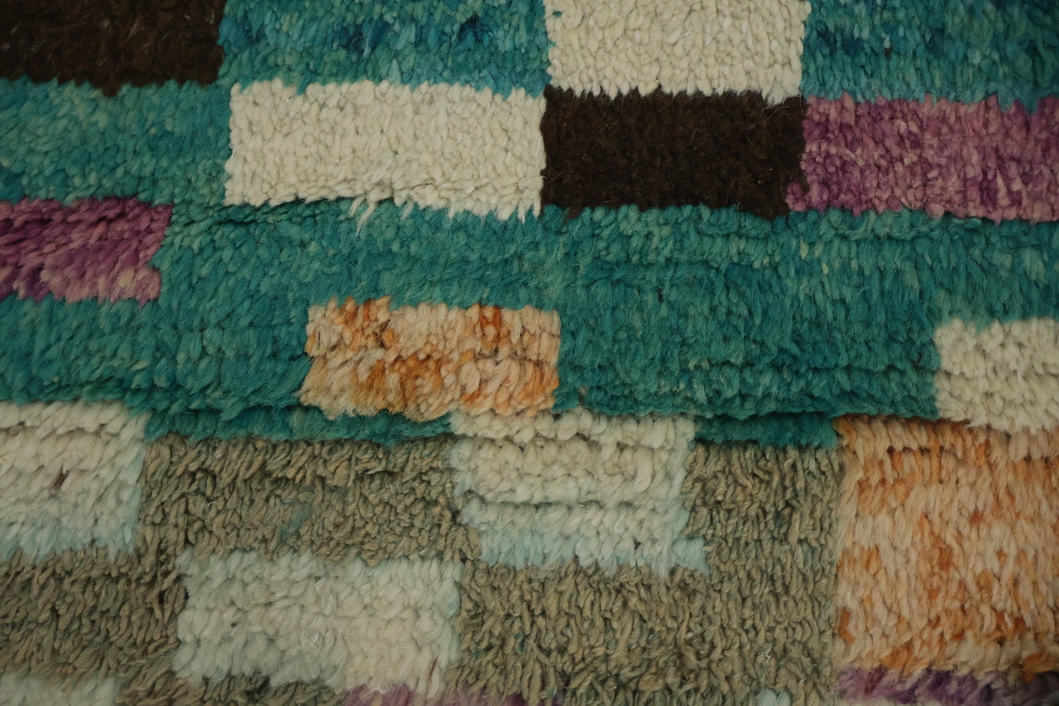 Artistic Moroccan Wool Large Rug 10x15 Infused with Vibrant Rich Hues