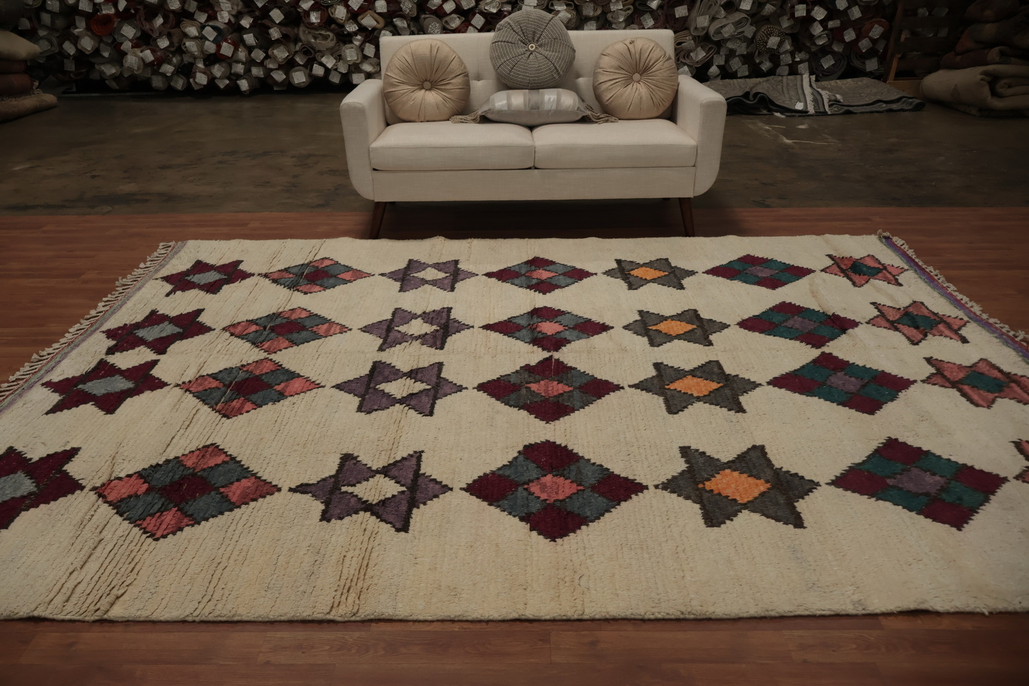 Geometric Moroccan Oriental Area Rug 8x11