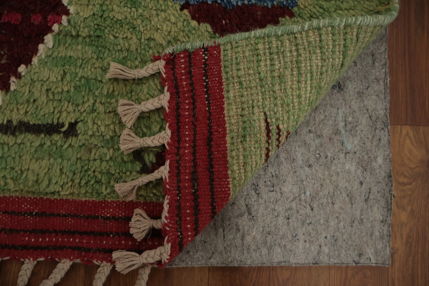 Artistic Moroccan Runner Rug 4x22 with Vibrant Geometric Designs