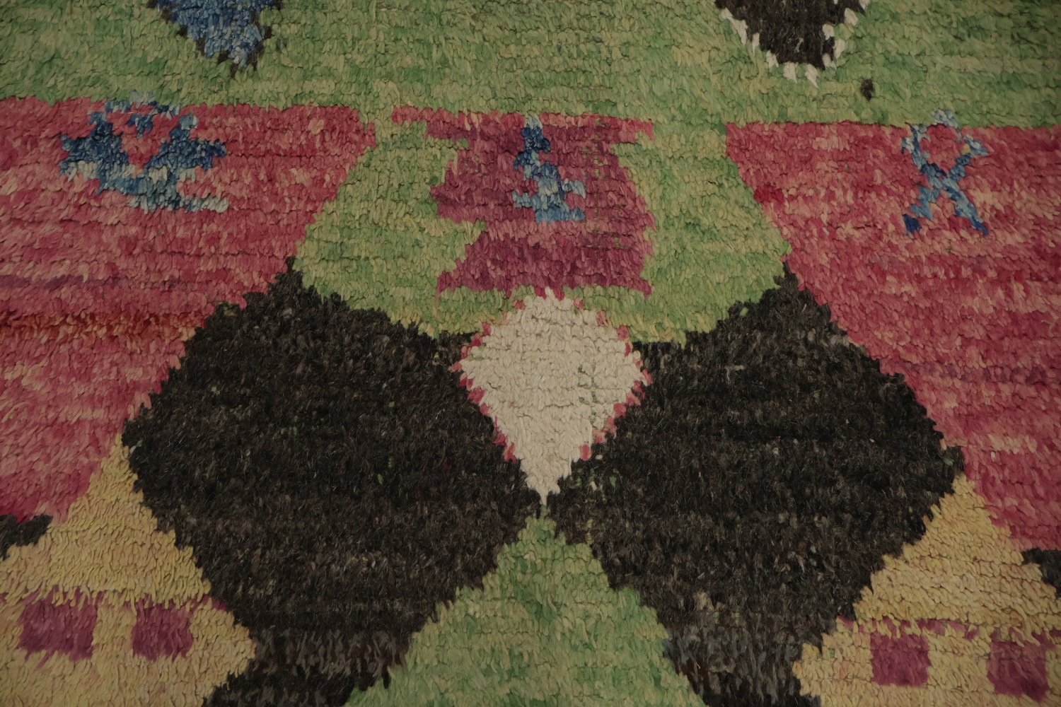 Artistic Moroccan Runner Rug 4x22 with Vibrant Geometric Designs