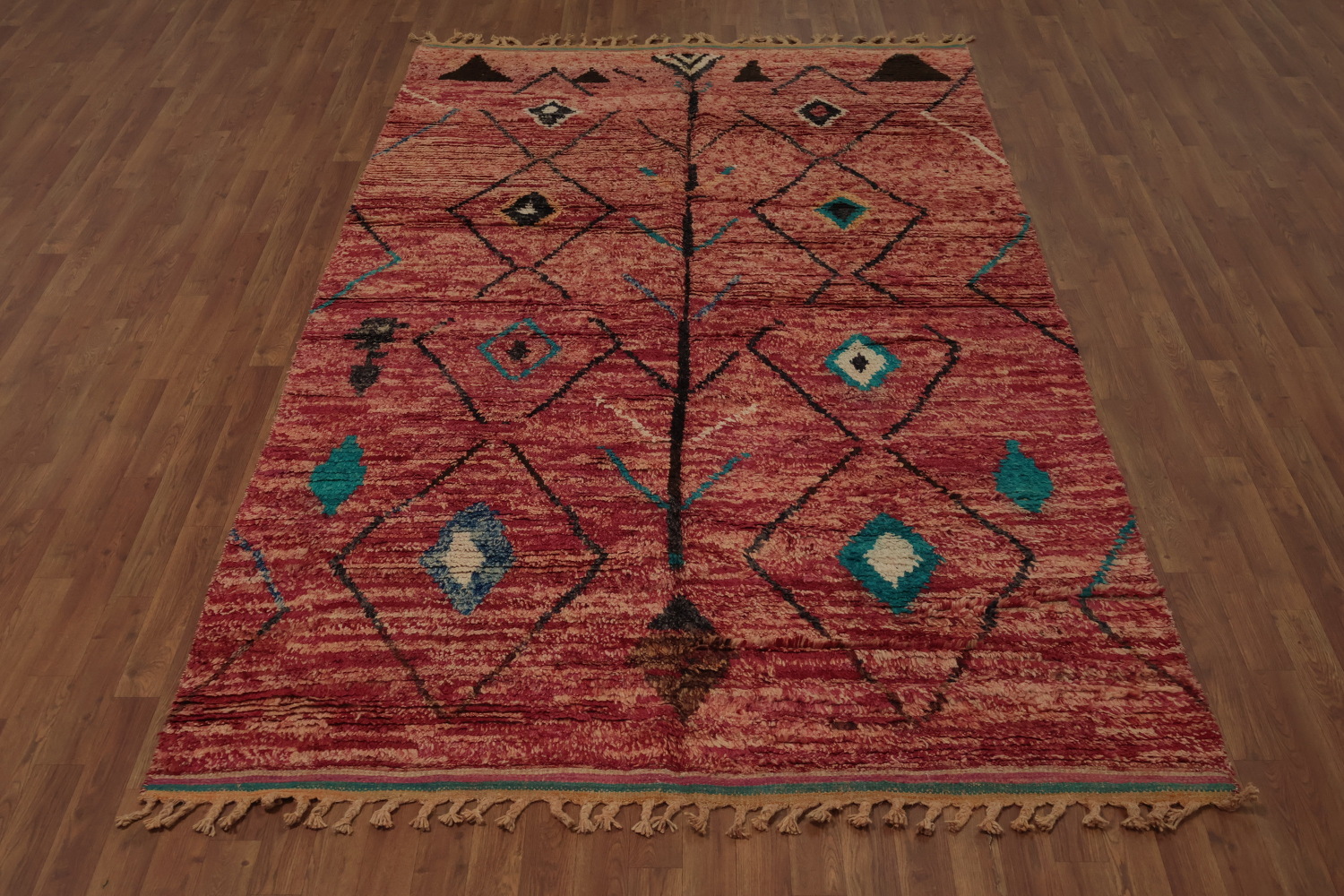 Tribal Moroccan Handmade Area Rug 6x10