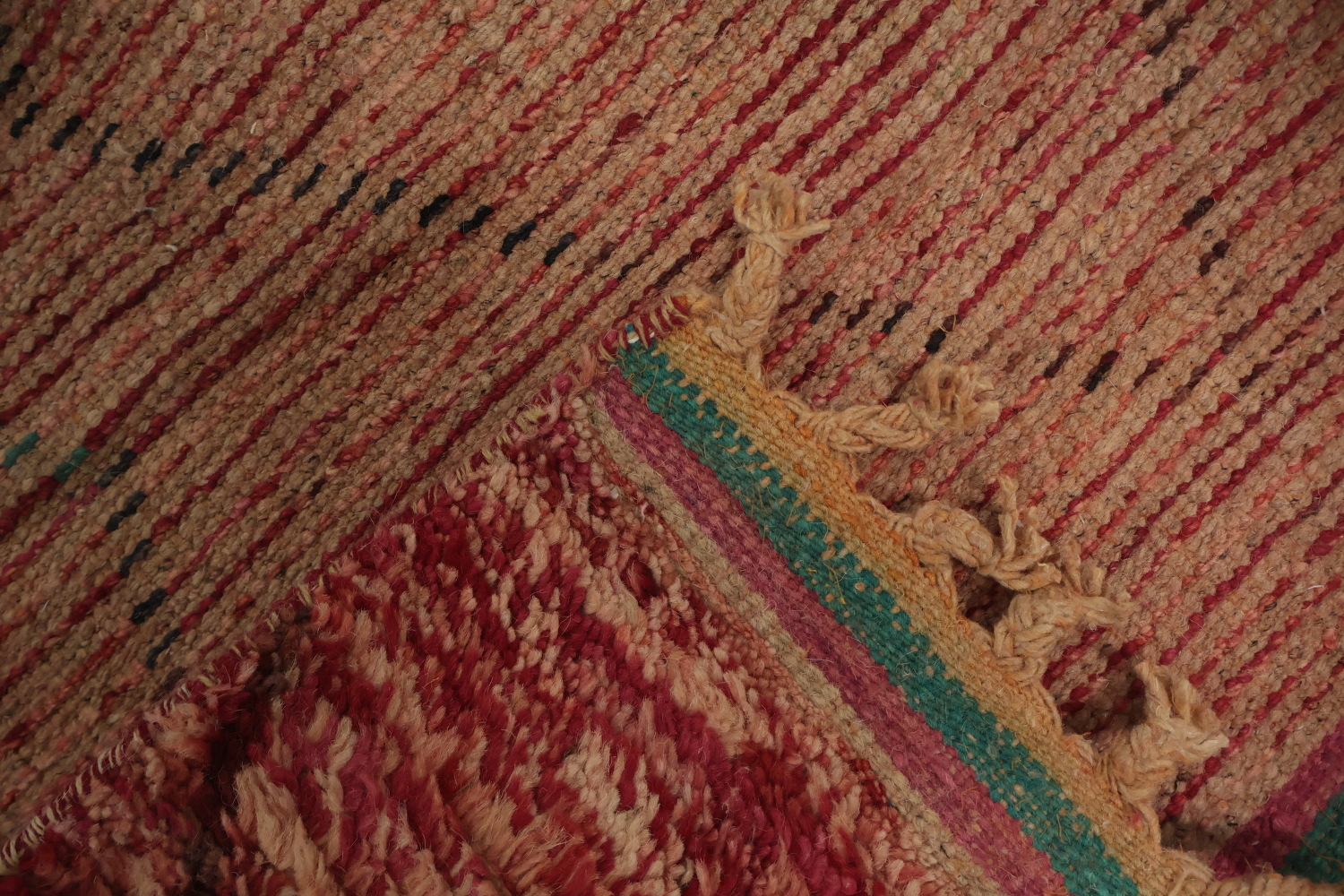Tribal Moroccan Handmade Area Rug 6x10