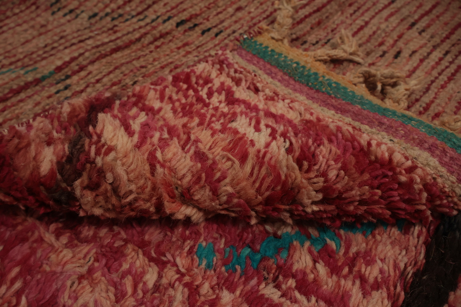 Tribal Moroccan Handmade Area Rug 6x10