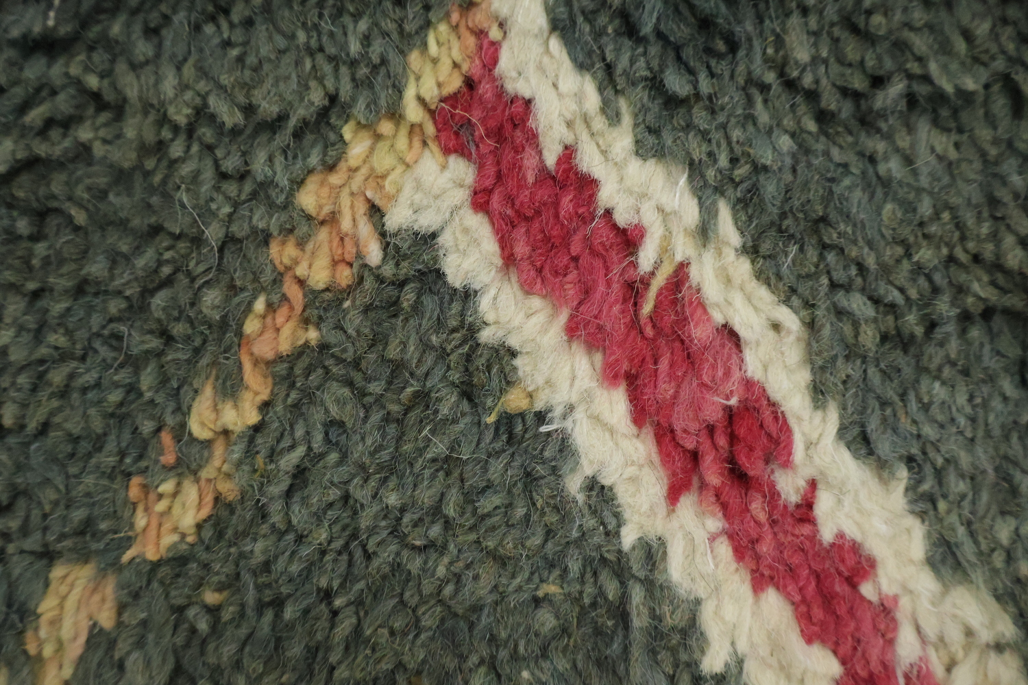 Tribal Moroccan Wool Runner Rug 4x11