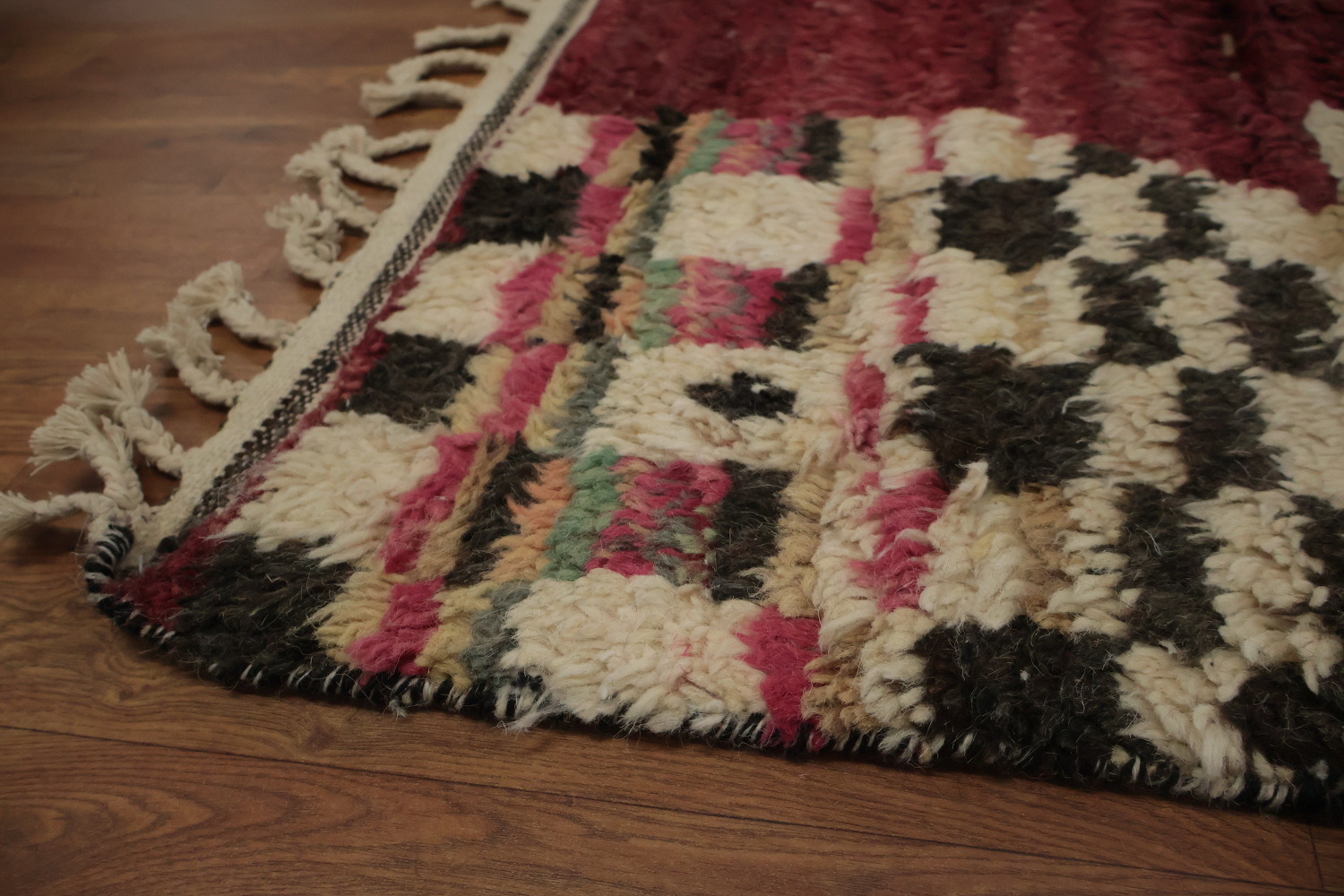 Modern Art-Inspired Moroccan Large Rug 12x16 for Stylish Living Rooms