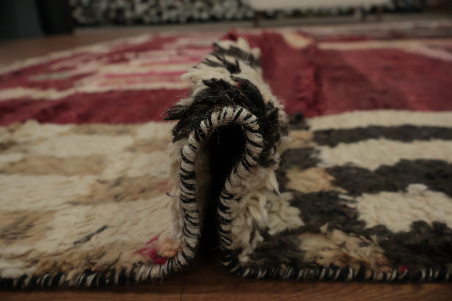 Modern Art-Inspired Moroccan Large Rug 12x16 for Stylish Living Rooms