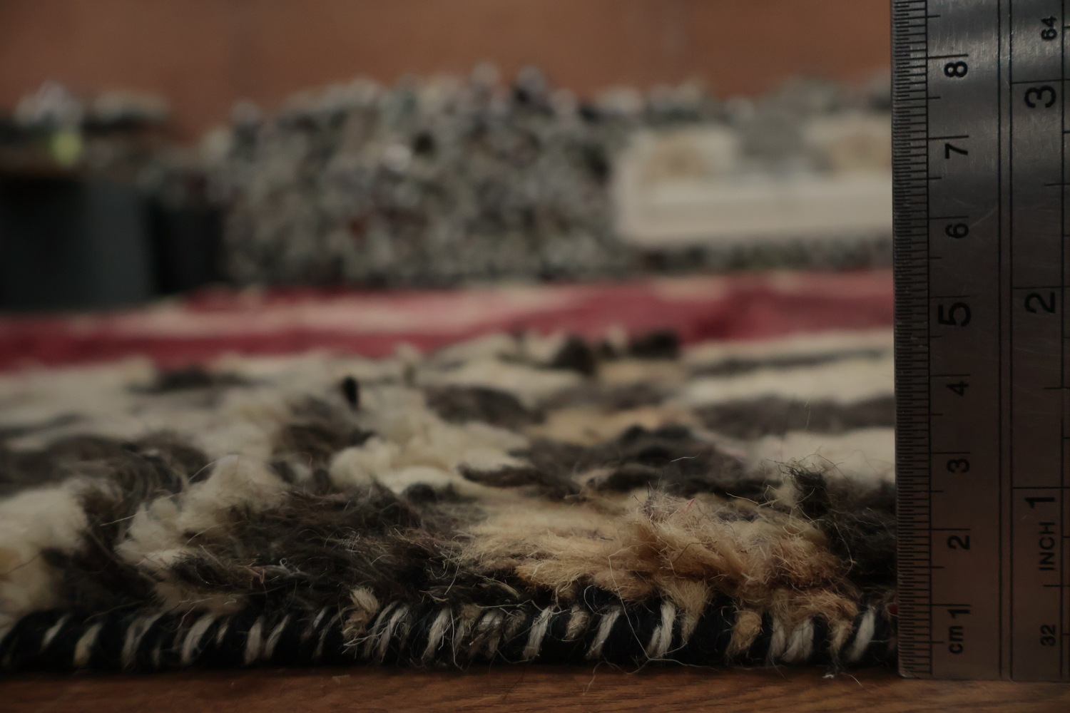 Modern Art-Inspired Moroccan Large Rug 12x16 for Stylish Living Rooms