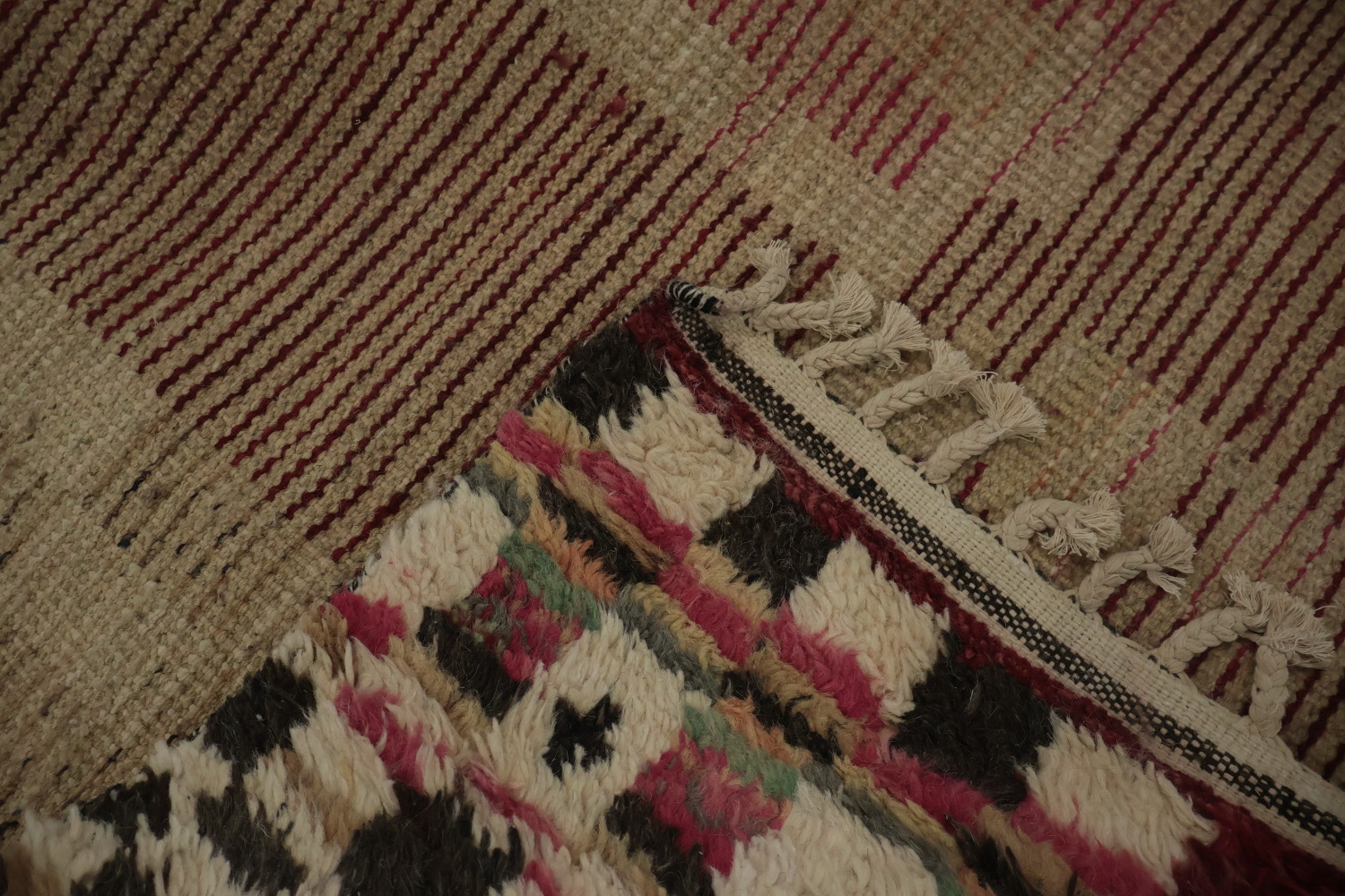 Modern Art-Inspired Moroccan Large Rug 12x16 for Stylish Living Rooms