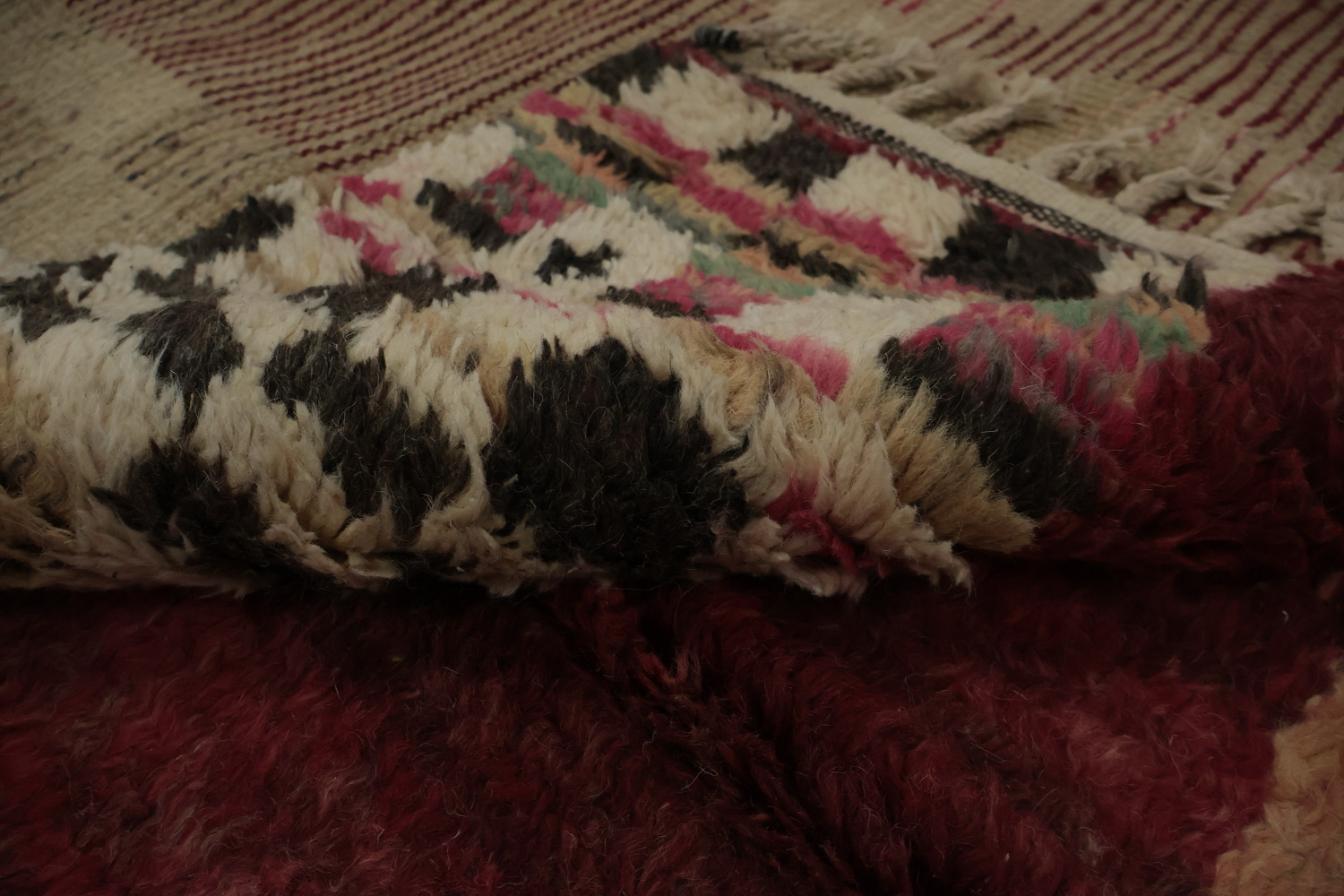 Modern Art-Inspired Moroccan Large Rug 12x16 for Stylish Living Rooms