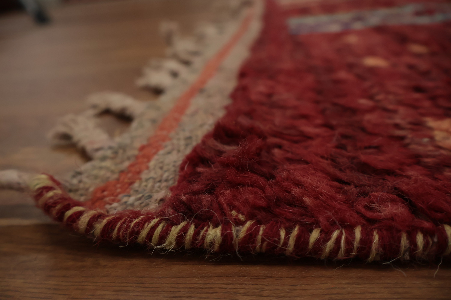 Vibrant Stripes Nomadic Artistic Moroccan Area Rug 8x11