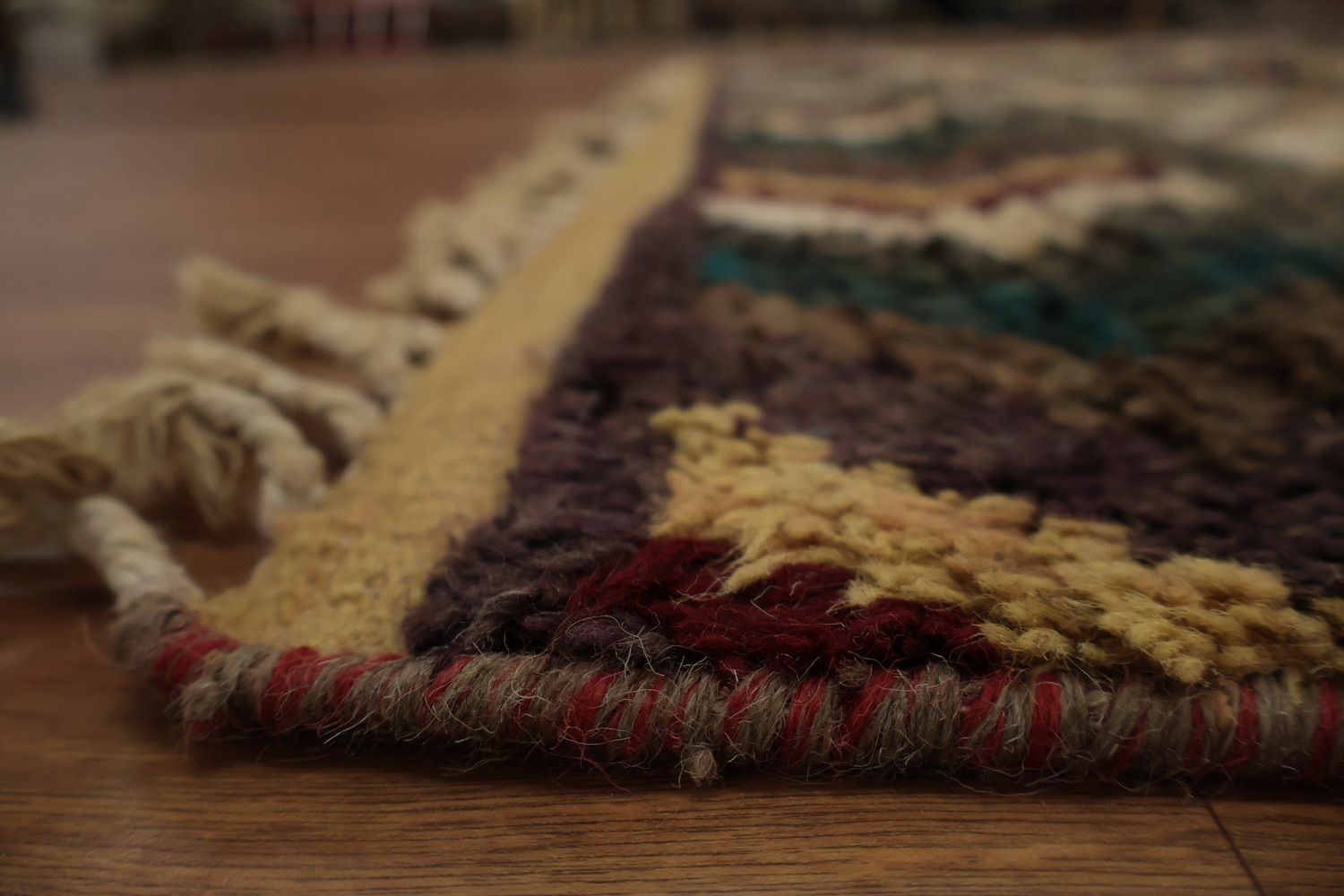 Enhance Your Home with Ethnic-Inspired Moroccan Wool Area Rug 8x11
