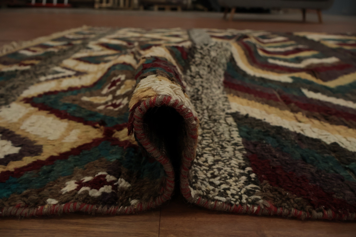 Enhance Your Home with Ethnic-Inspired Moroccan Wool Area Rug 8x11