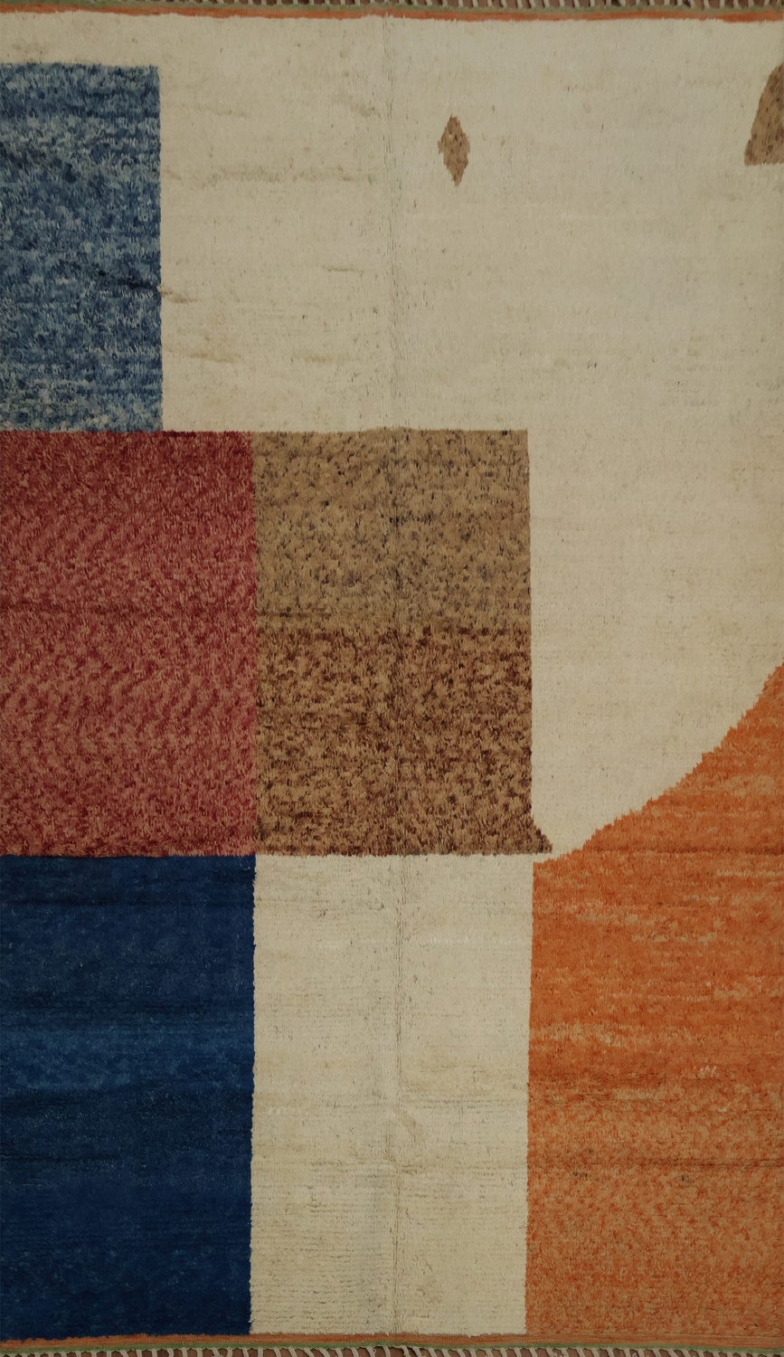 Stylish Design Moroccan Modern Area Rug 9x13 for Living Room Decor