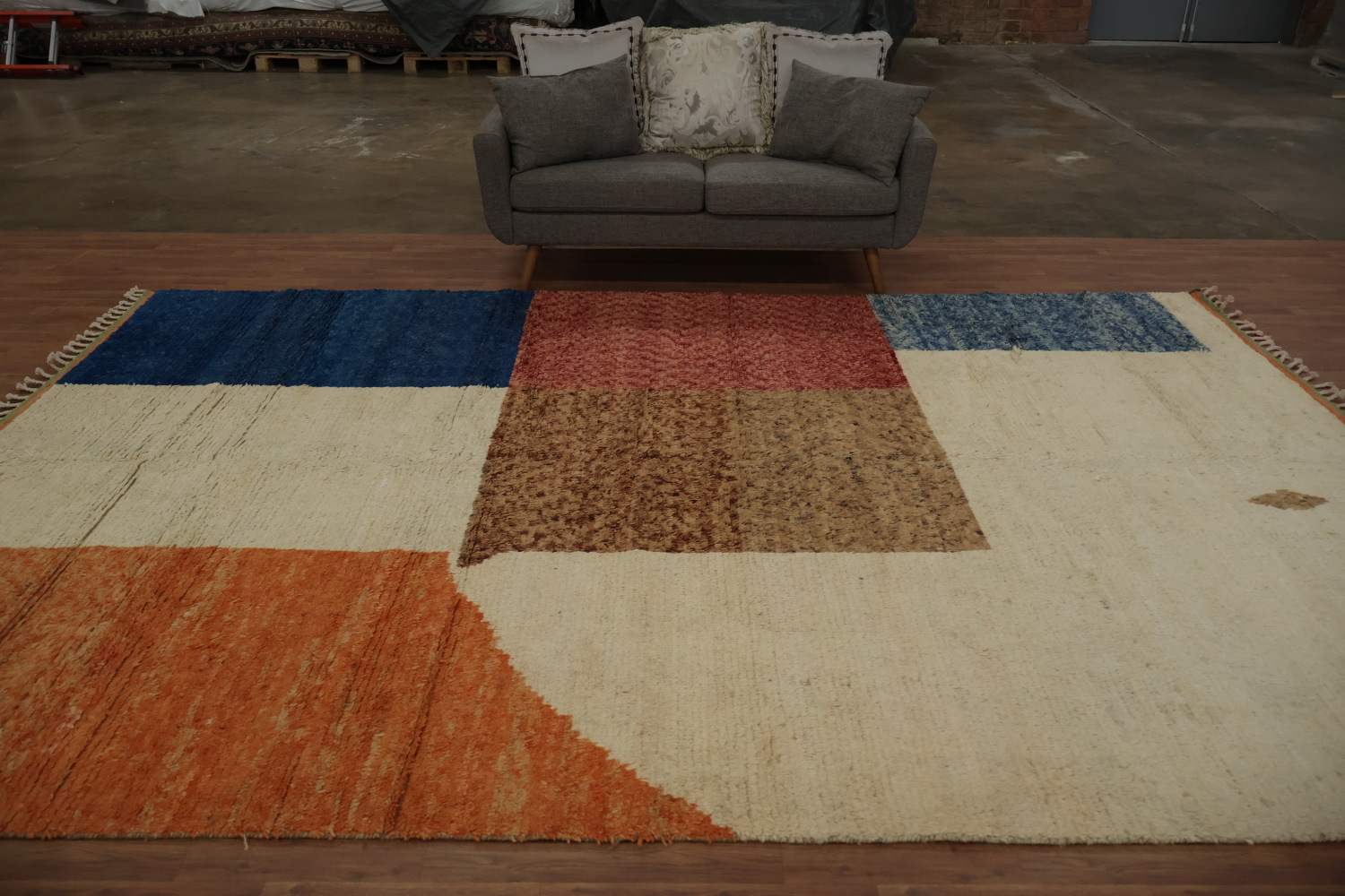 Stylish Design Moroccan Modern Area Rug 9x13 for Living Room Decor