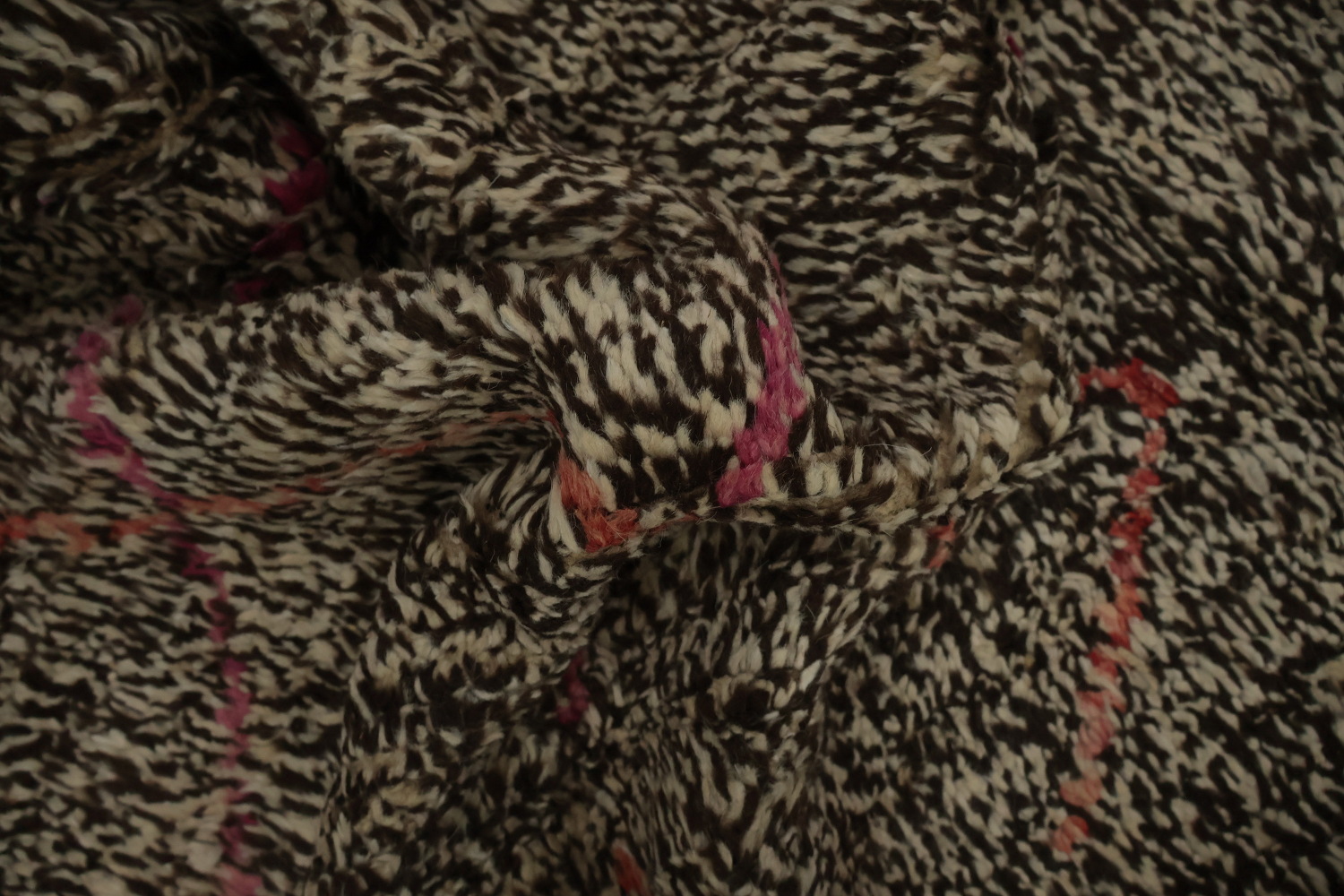 Handmade Moroccan Wool Area Rug 6x10 with Intricate Design Details