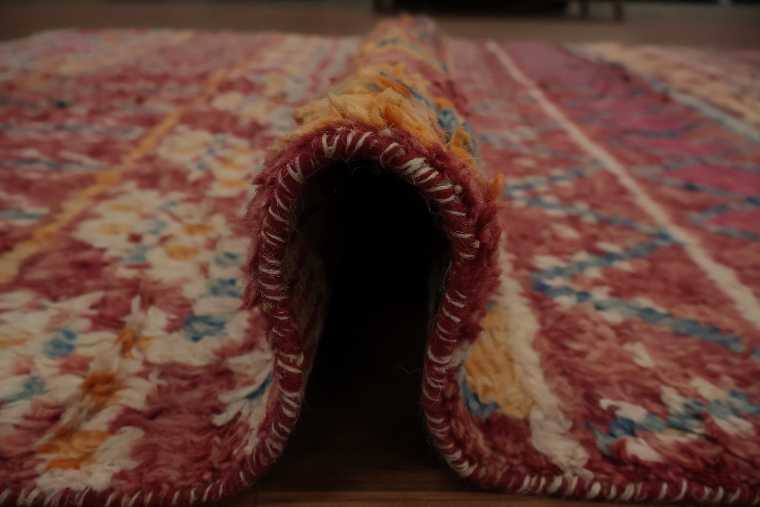 Tribal Moroccan Handmade Area Rug 7x11
