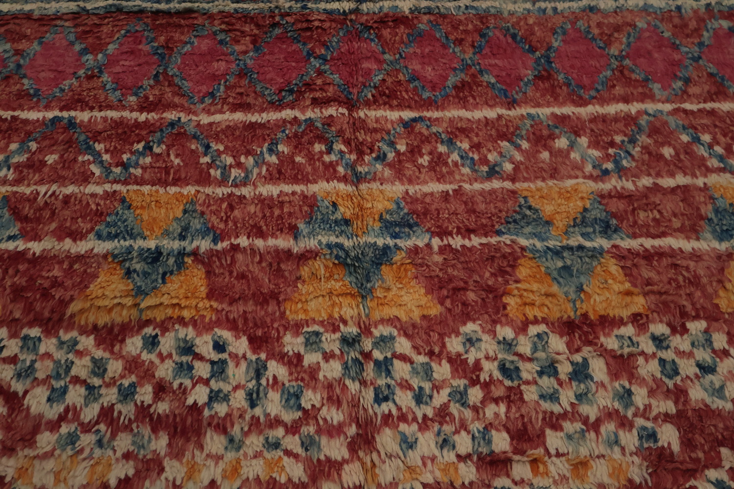Tribal Moroccan Handmade Area Rug 7x11