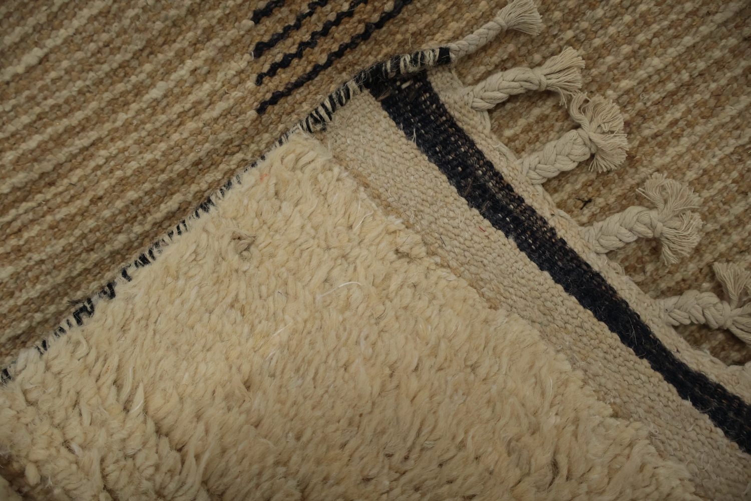 Tribal Moroccan Wool Area Rug 7x11