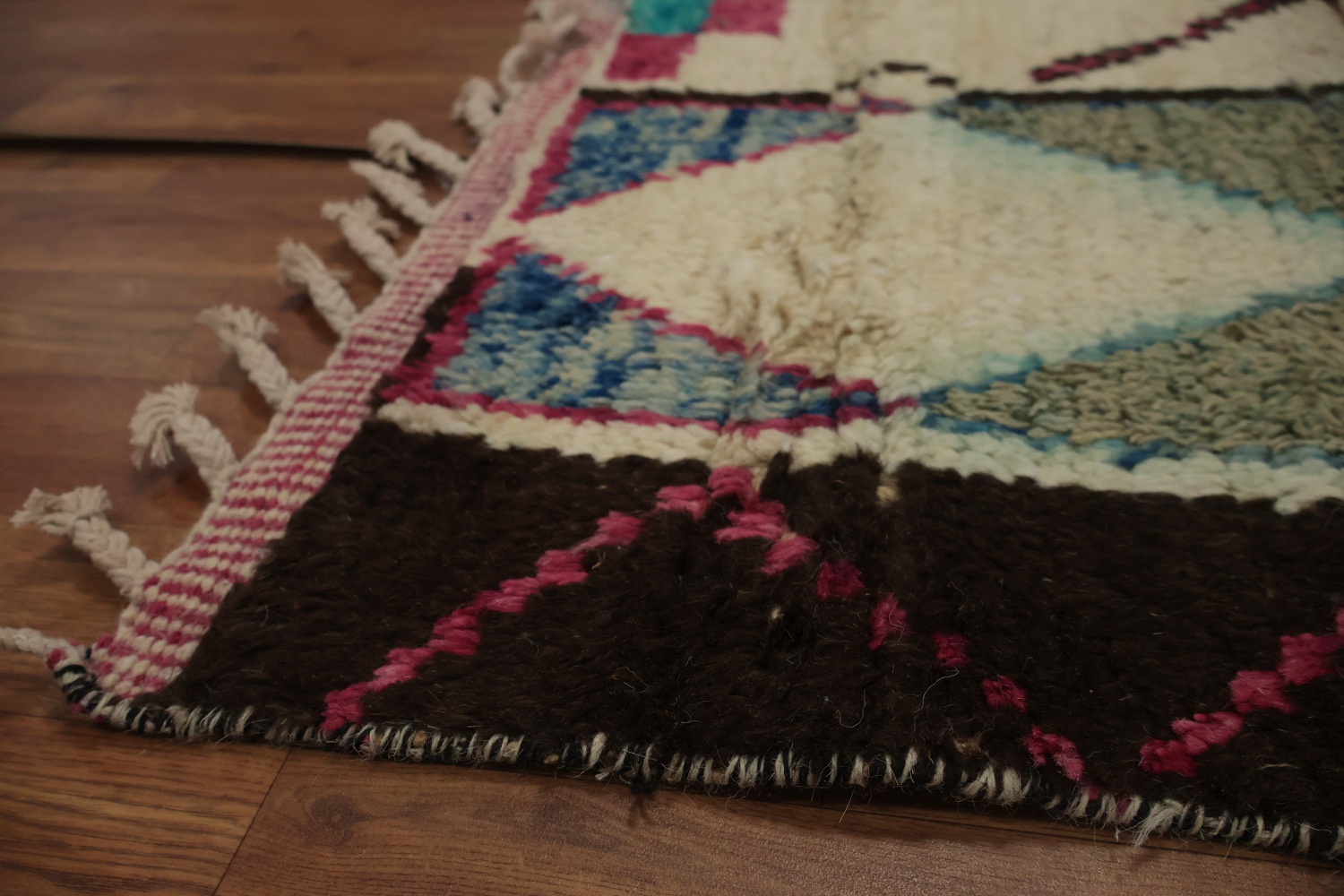 Tribal Moroccan Handmade Area Rug 7x11