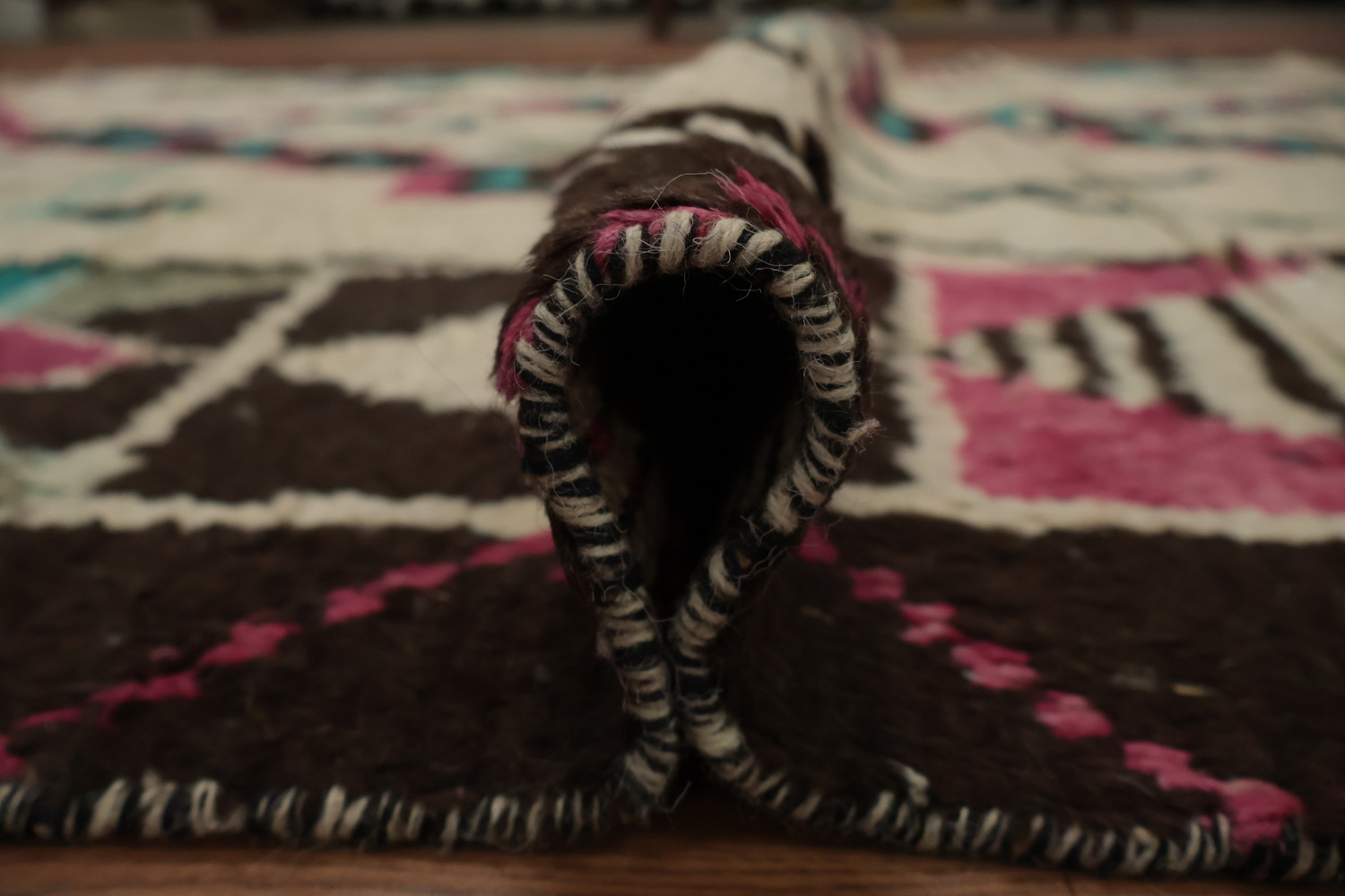 Tribal Moroccan Handmade Area Rug 7x11