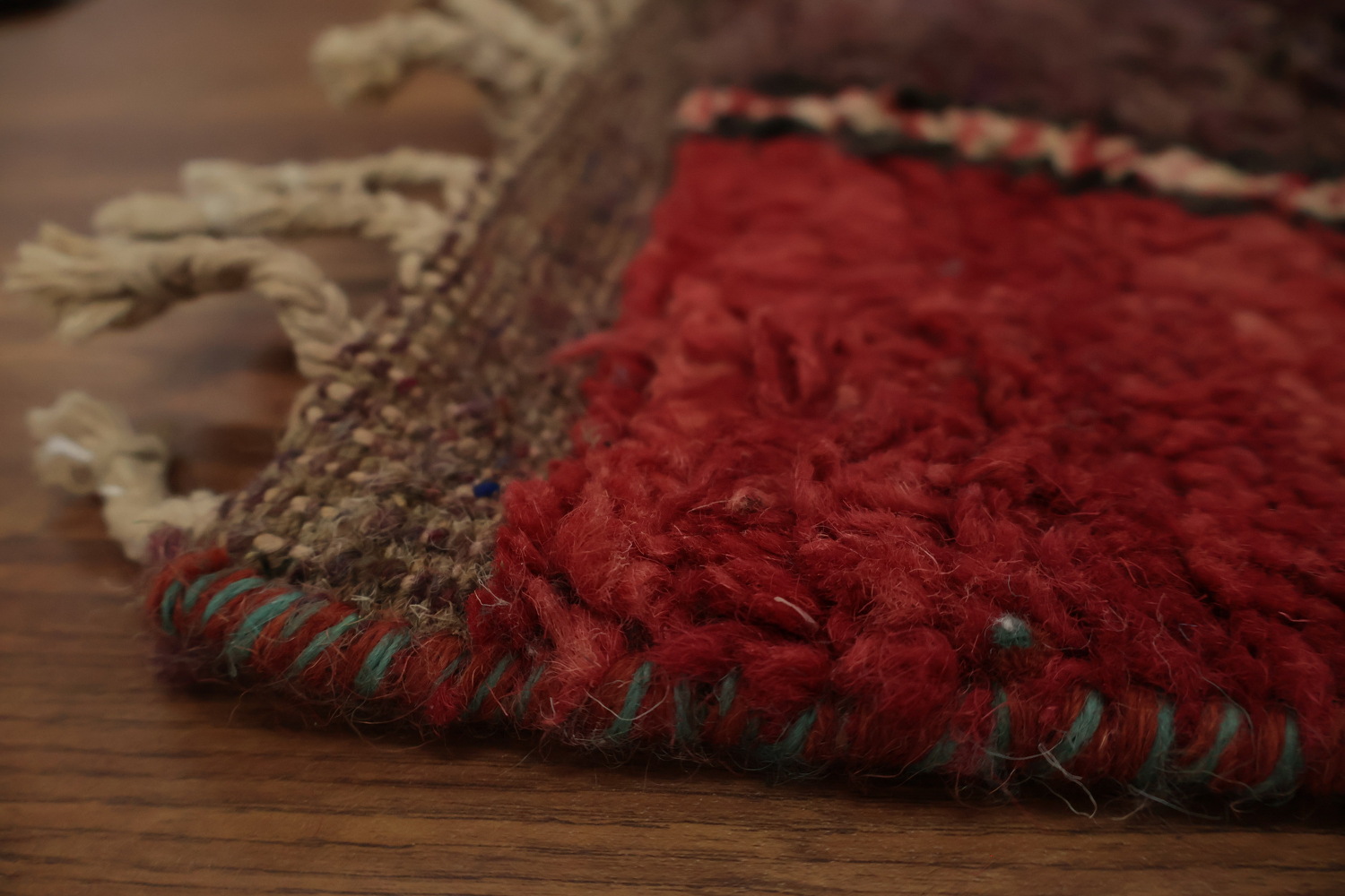 Rustic Textile Artistry Geometric Moroccan Area Rug 6x10