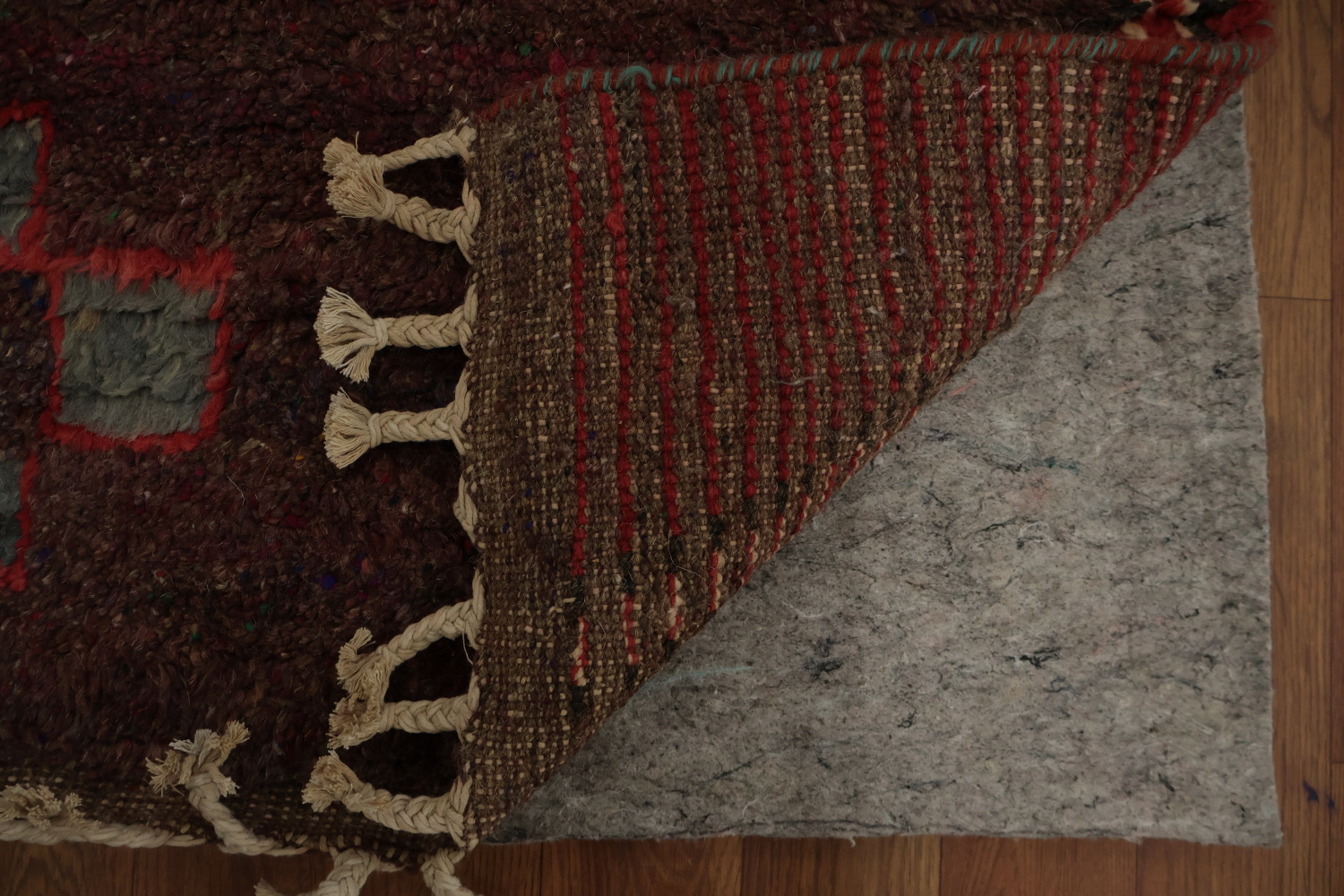 Rustic Textile Artistry Geometric Moroccan Area Rug 6x10