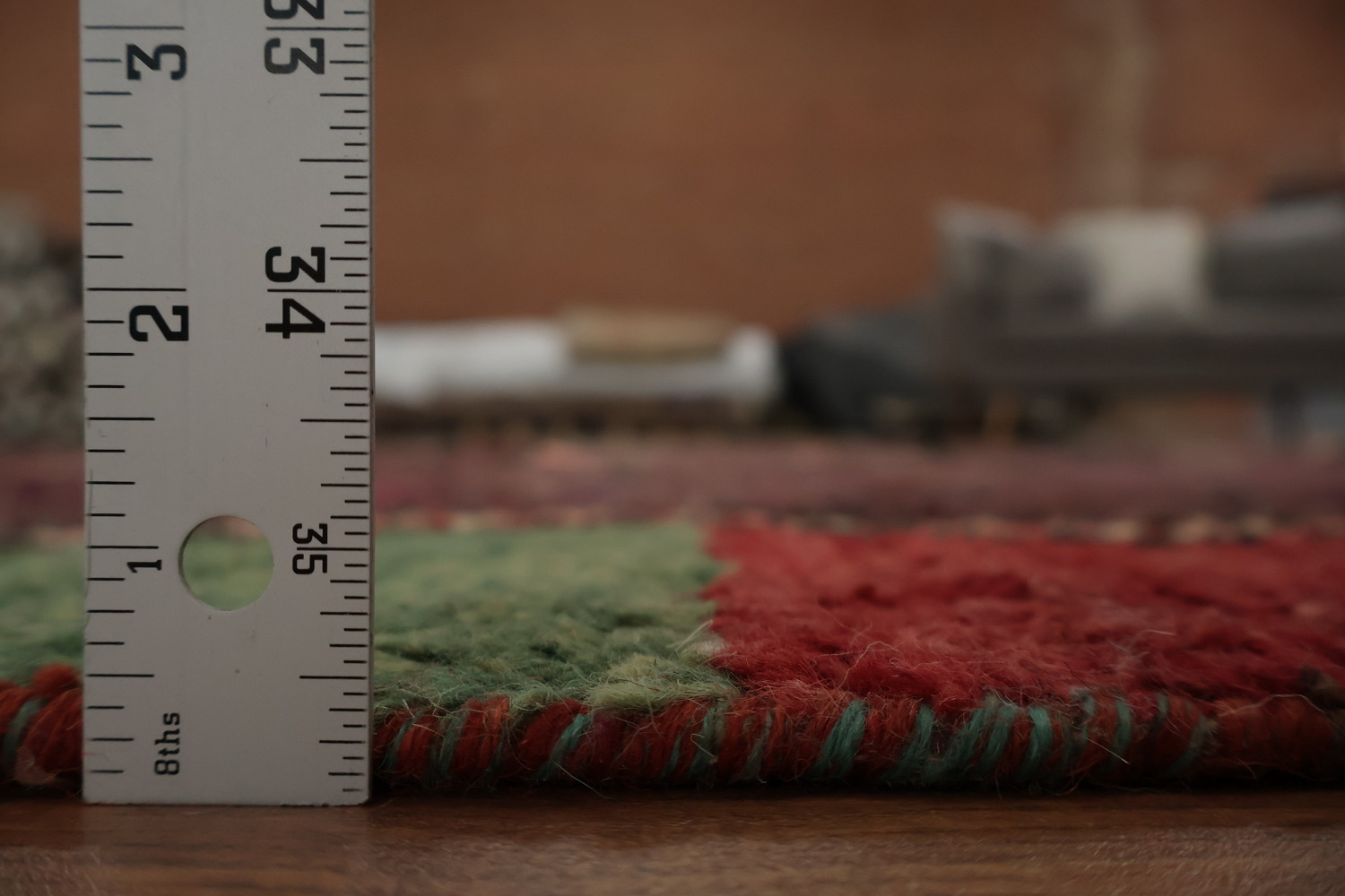 Rustic Textile Artistry Geometric Moroccan Area Rug 6x10