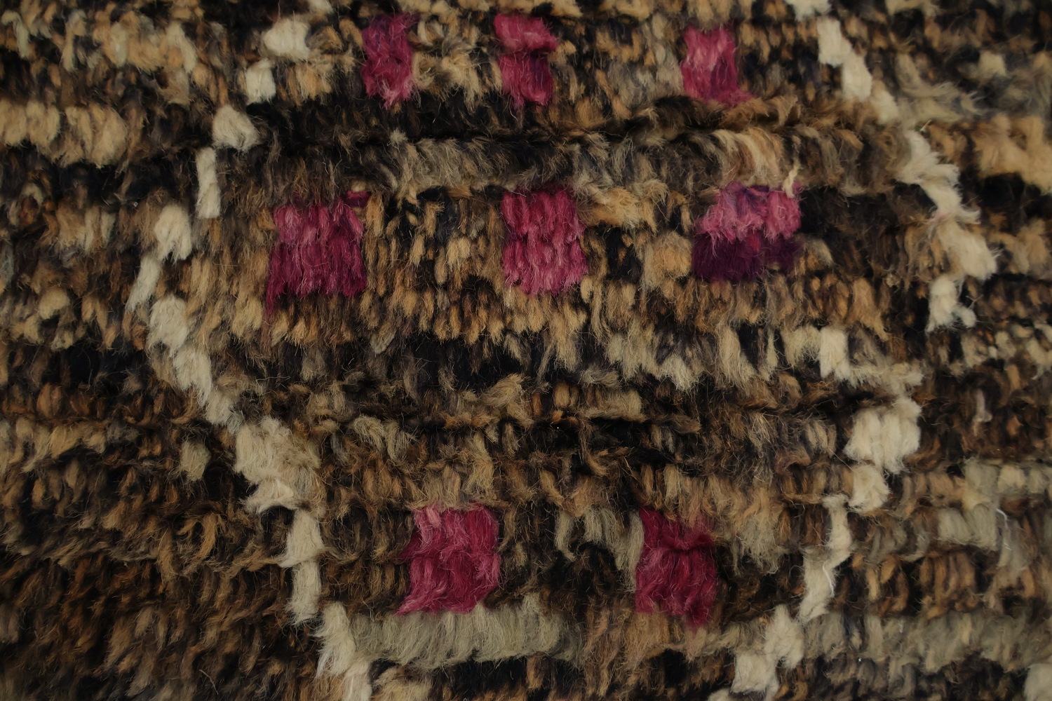 Moroccan Area Rug 6x10 Unique Geometric Design in Earthy Colors